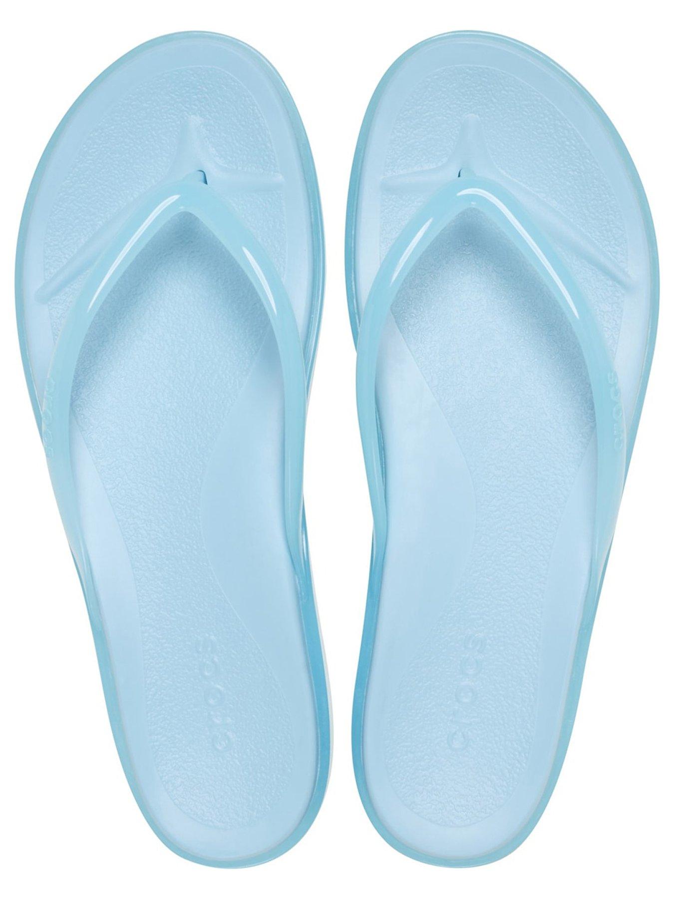 Image 4 of 6 of Crocs Miami Round Toe Jelly - Blue