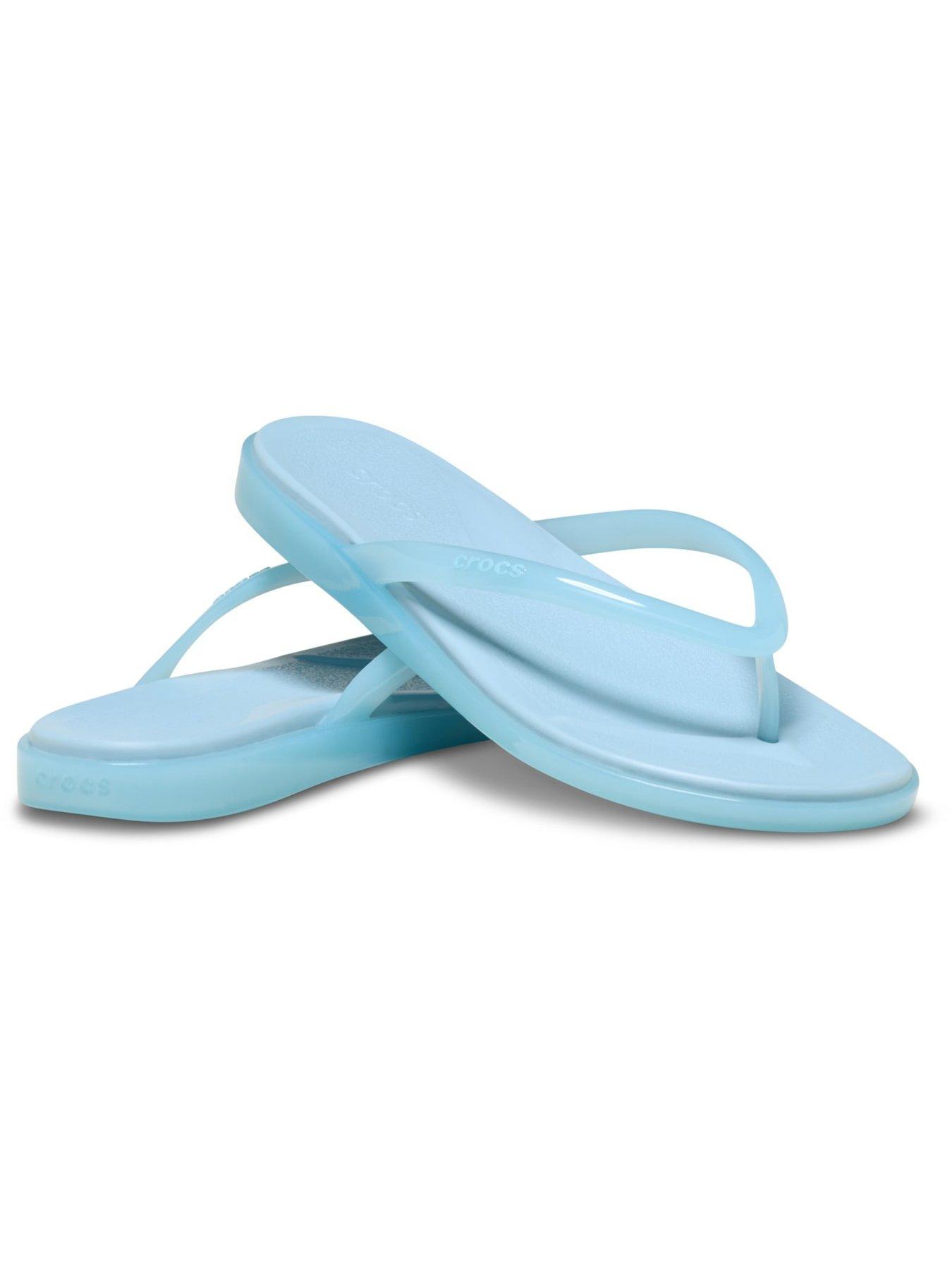 Image 6 of 6 of Crocs Miami Round Toe Jelly - Blue