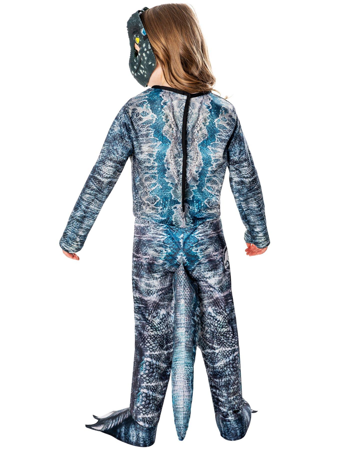 Image 2 of 4 of Velociraptor 'blue' Child Costume