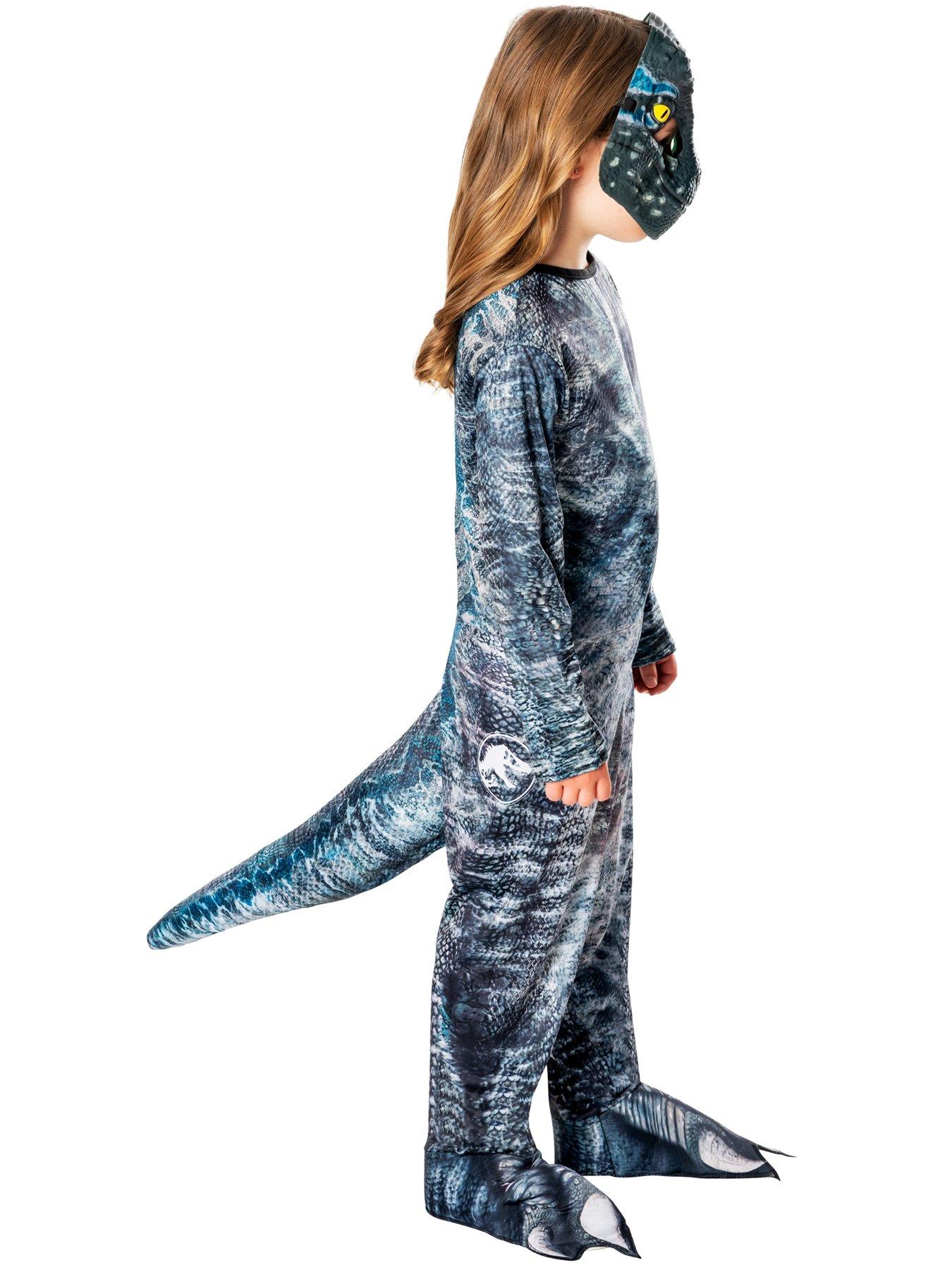 Image 3 of 4 of Velociraptor 'blue' Child Costume