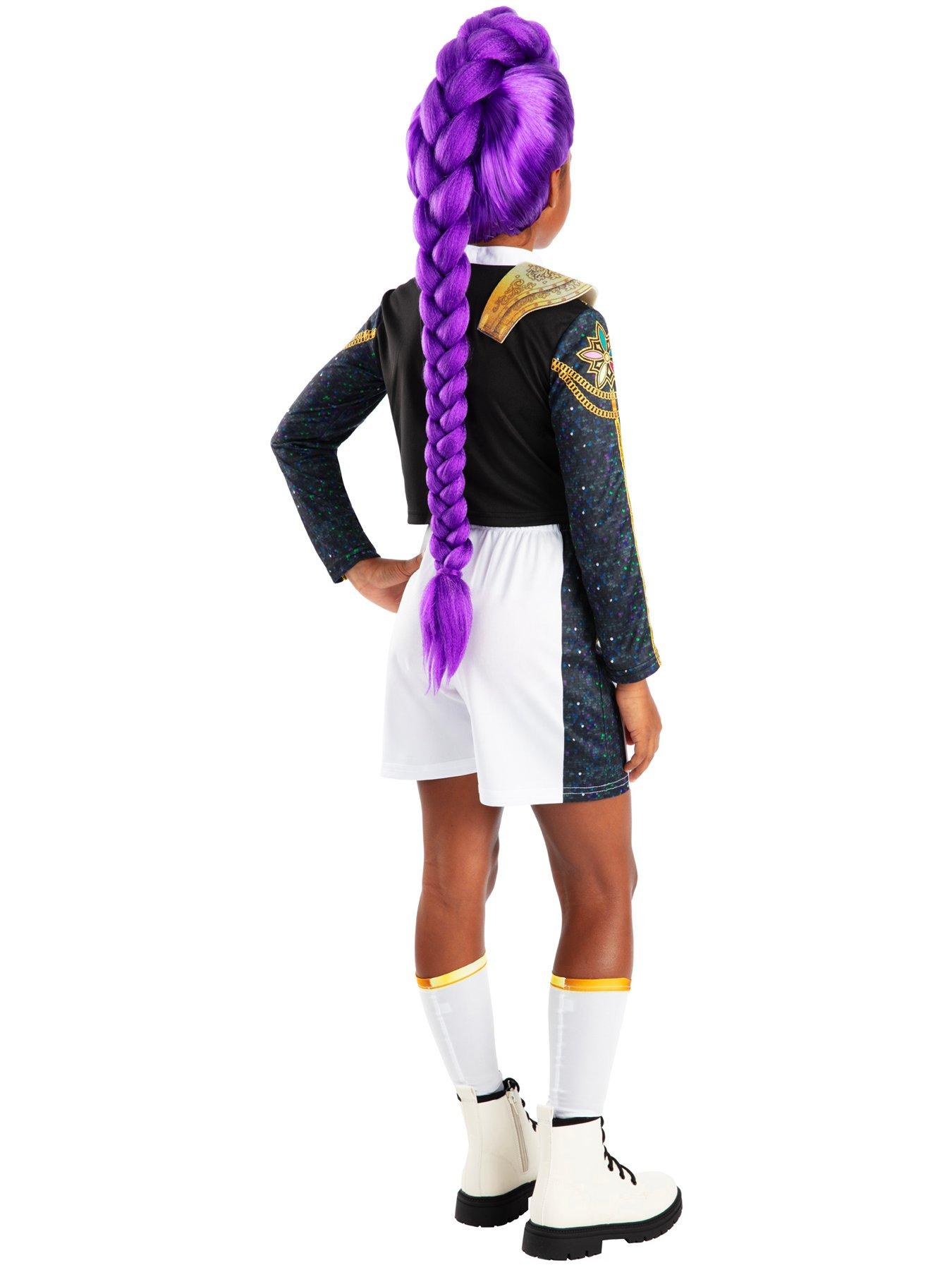 Image 2 of 6 of K-Pop Demon Hunters K-Pop Demon Hunters Deluxe Costume &amp; Wig Fancy Dress