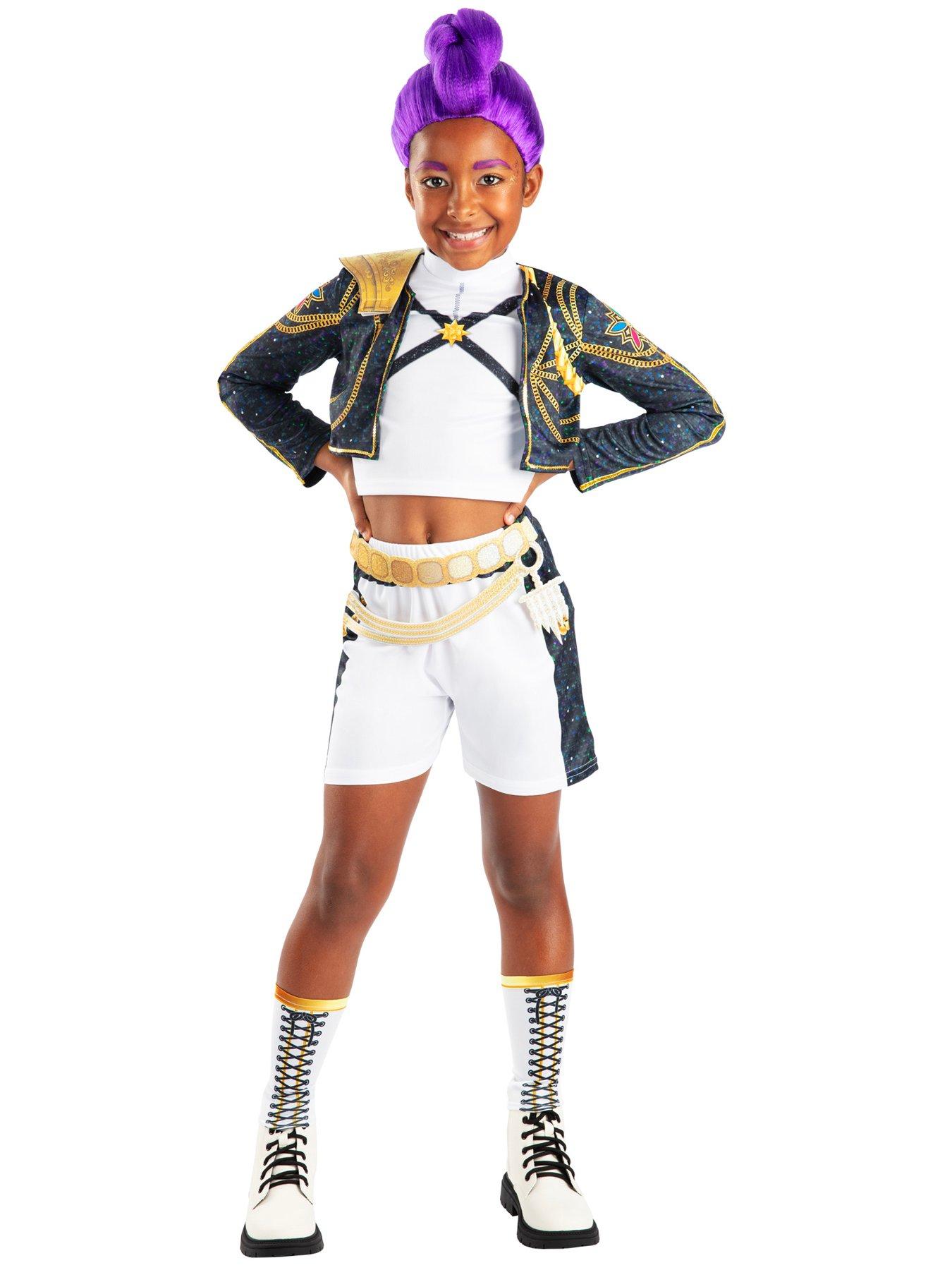 Image 3 of 6 of K-Pop Demon Hunters K-Pop Demon Hunters Deluxe Costume &amp; Wig Fancy Dress