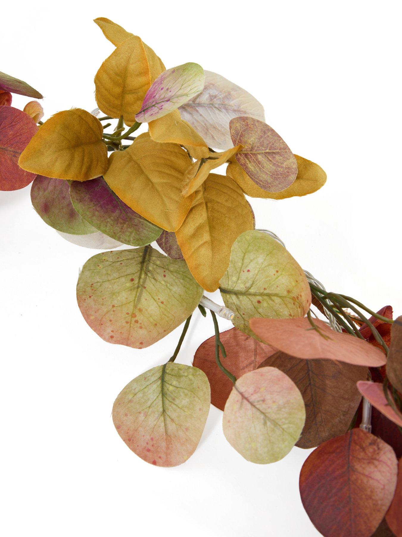Image 6 of 7 of The Very Collection 6ft Prelit Eucalyptus Autumn Garland