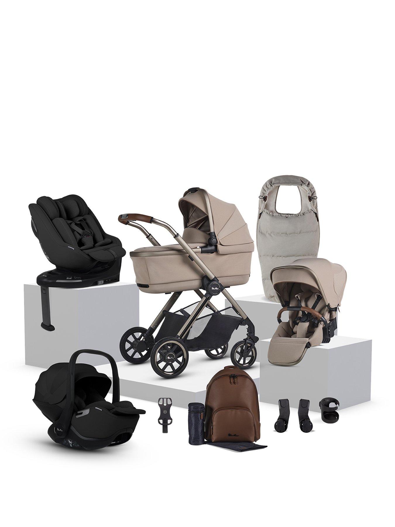 Image 1 of 8 of Silver Cross Reef 2 SE Ultimate 360 Family Car Seat Bundle - Frappe