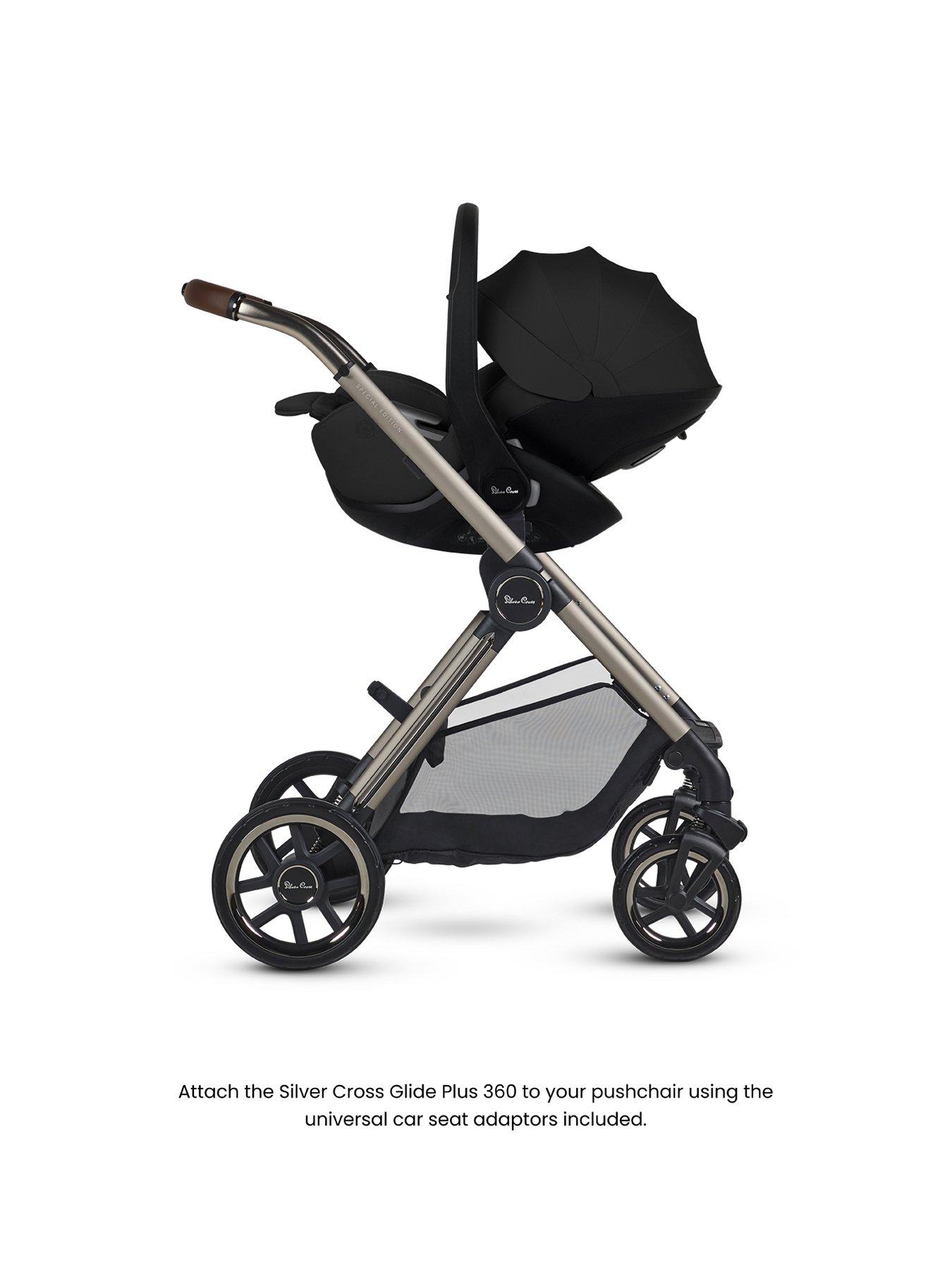 Image 4 of 8 of Silver Cross Reef 2 SE Ultimate 360 Family Car Seat Bundle - Frappe