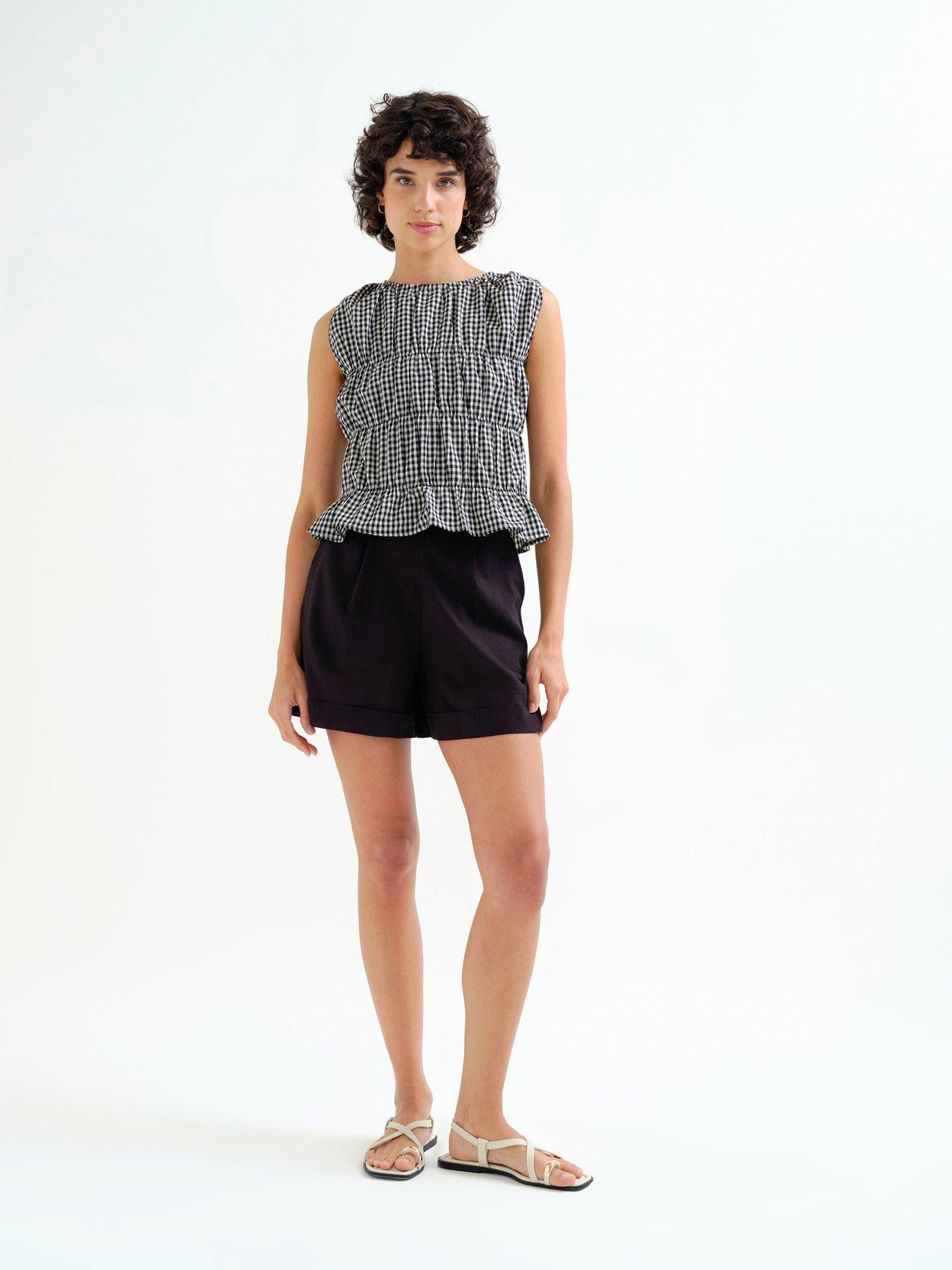 Image 3 of 6 of Compania Fantastica CHECKED TOP