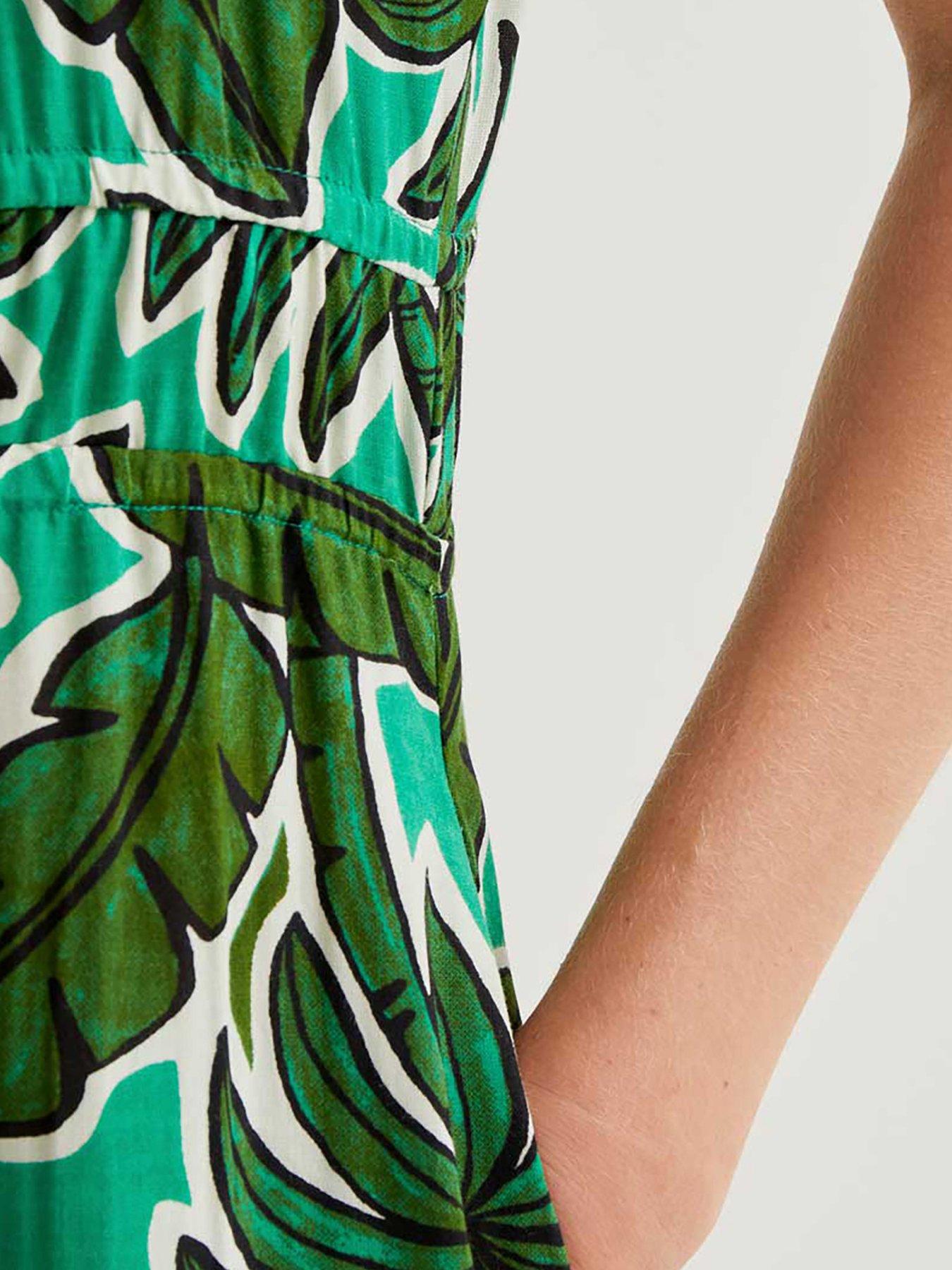 compania-fantastica-palm-tree-midi-dress-very