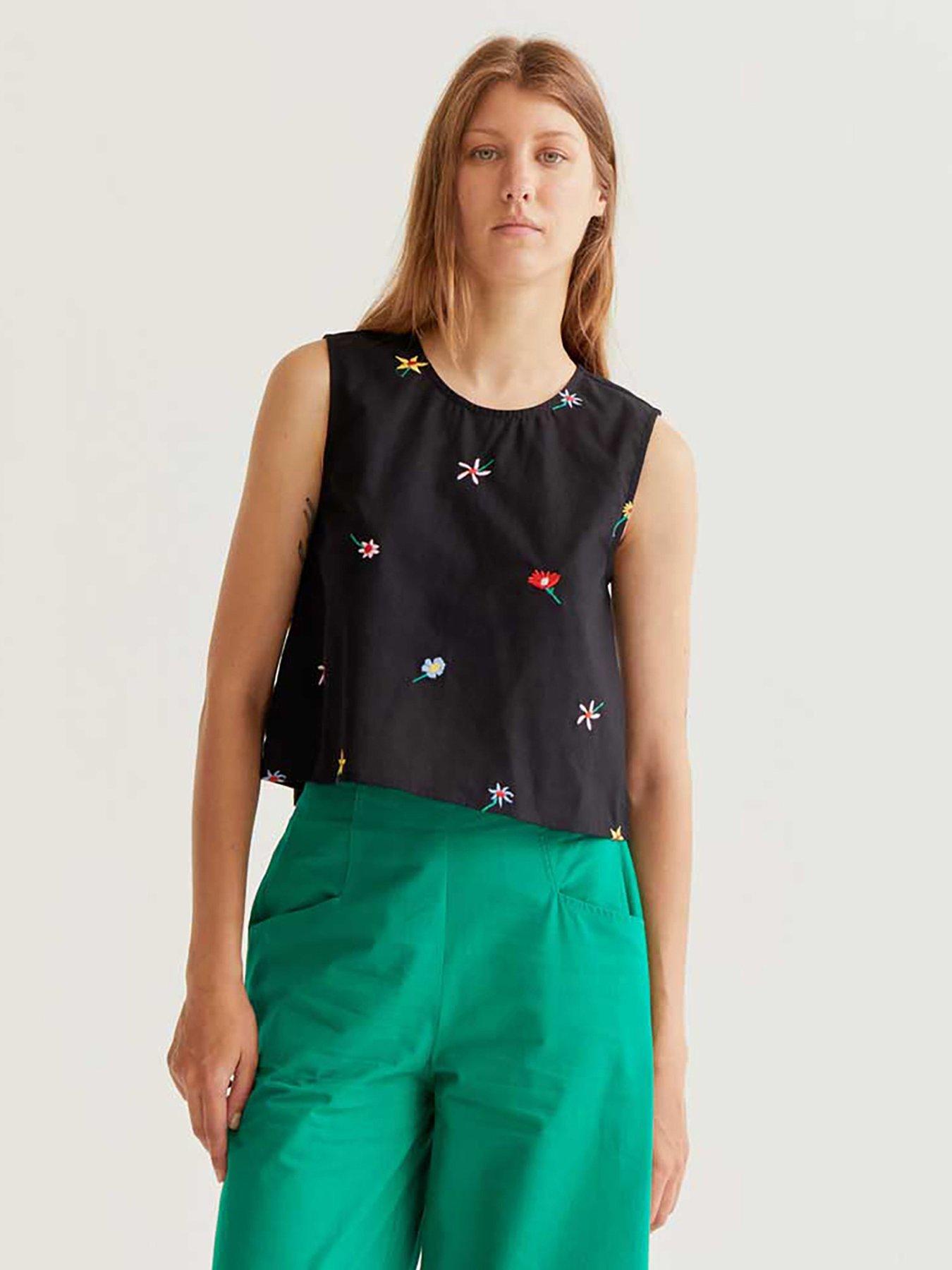 Compania Fantastica Flowers Top