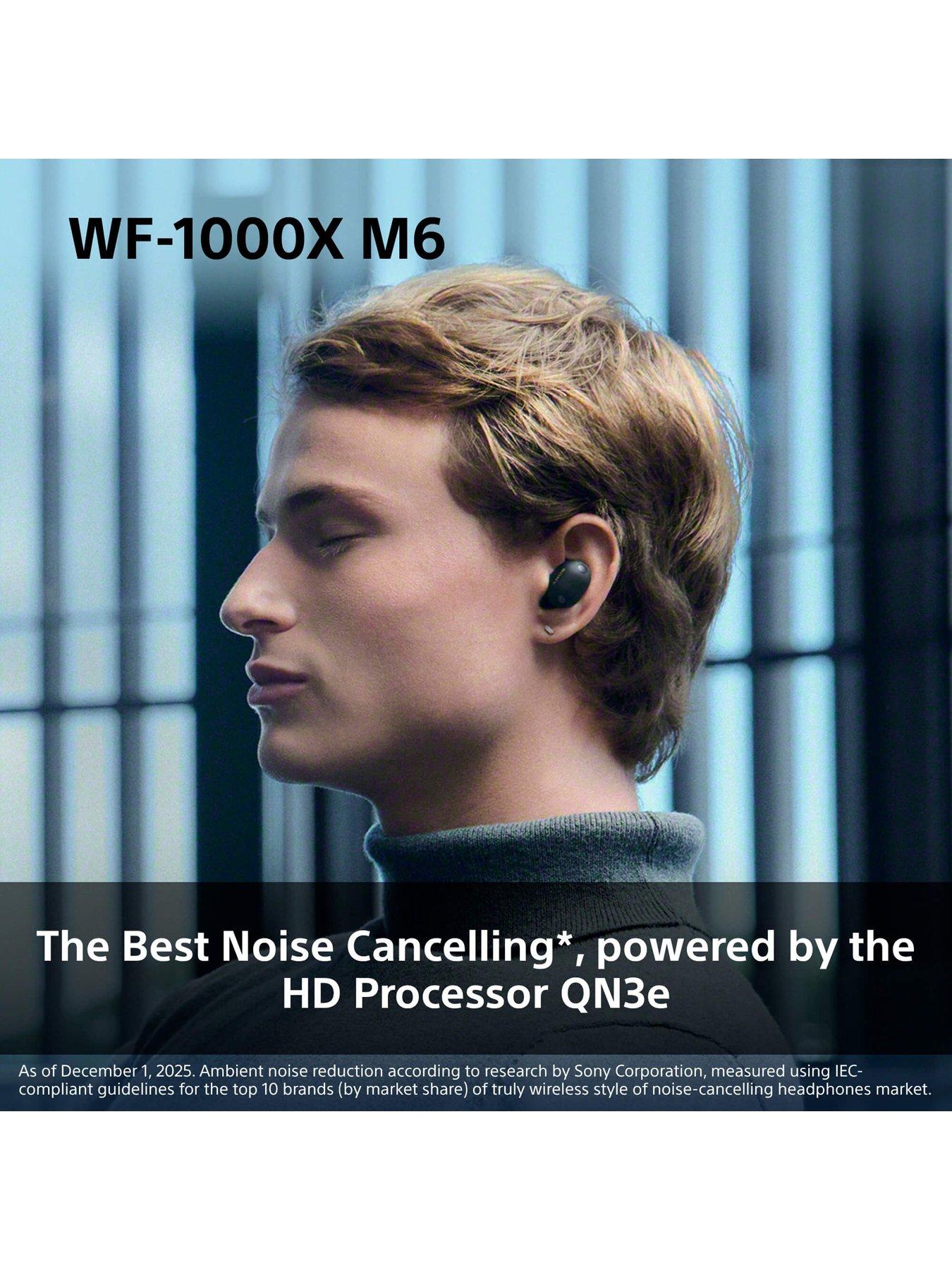 Image 3 of 8 of Sony WF1000XM6 Noise Cancelling In-Ear Headphones Black