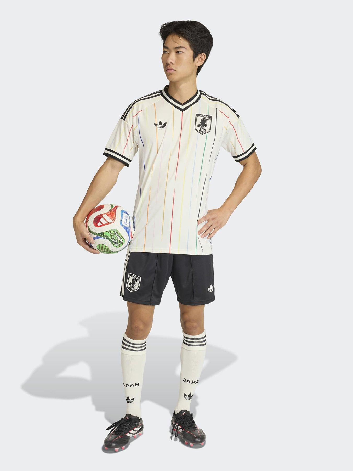adidas Mens Japan Away Replica Football Shirt - White