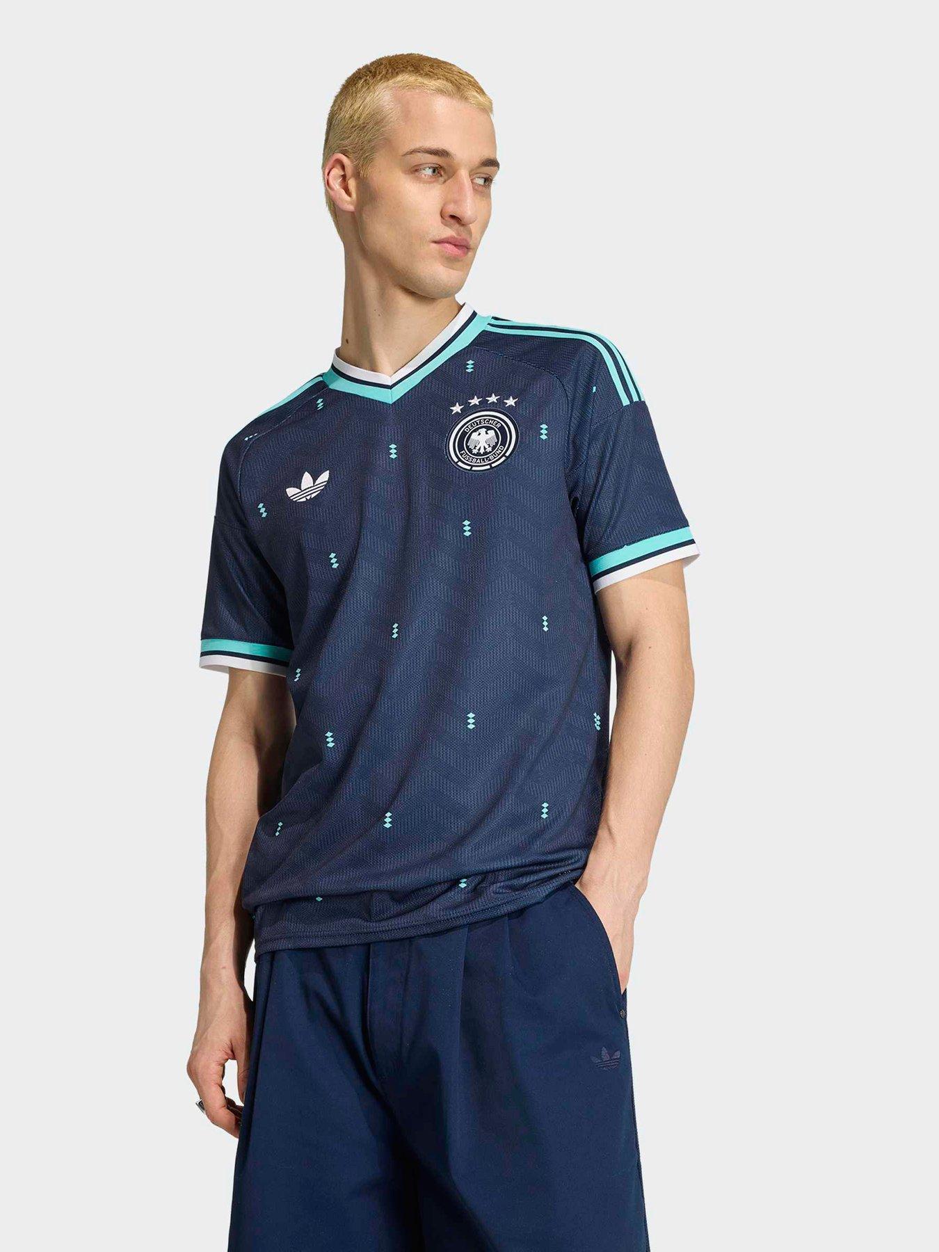 adidas Mens Germany 26 Away Replica Football Shirt, Conavy, Size S, Men