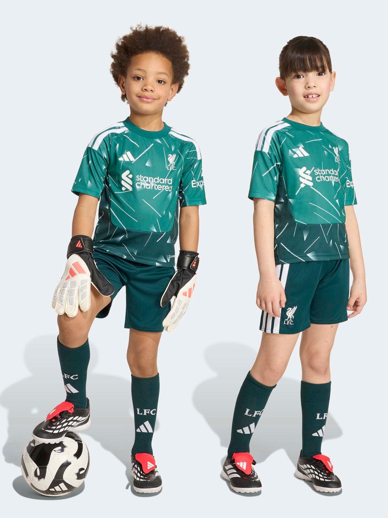 Image 3 of 6 of adidas Junior Liverpool Fc 26/27 Goal Keeper Mini Kit - Green