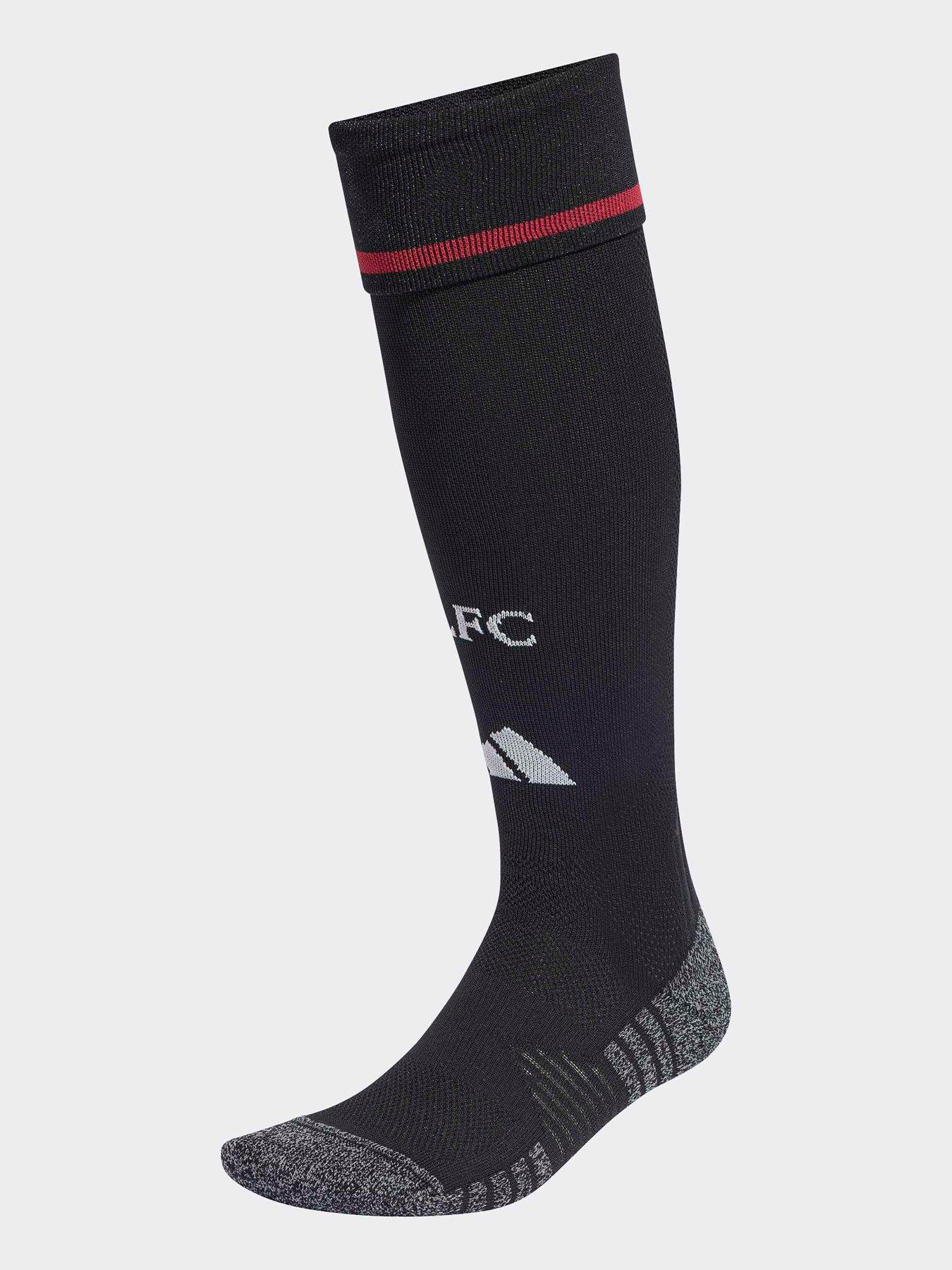 Adidas Men's Liverpool Third Sock 2026/27 - Black/Silver - S(4.5-5.5) - Image 4