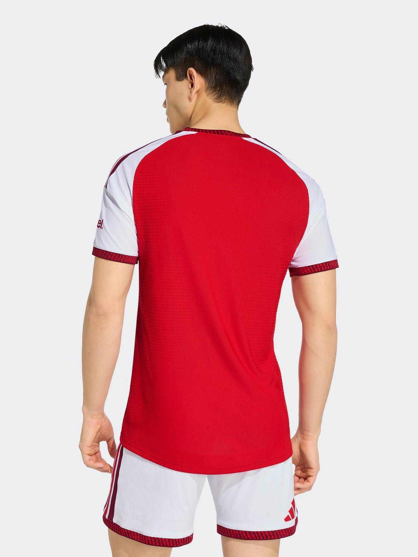 adidas Mens Arsenal Fc 26/27 Home Authentic Replica Shirt - Red | Very