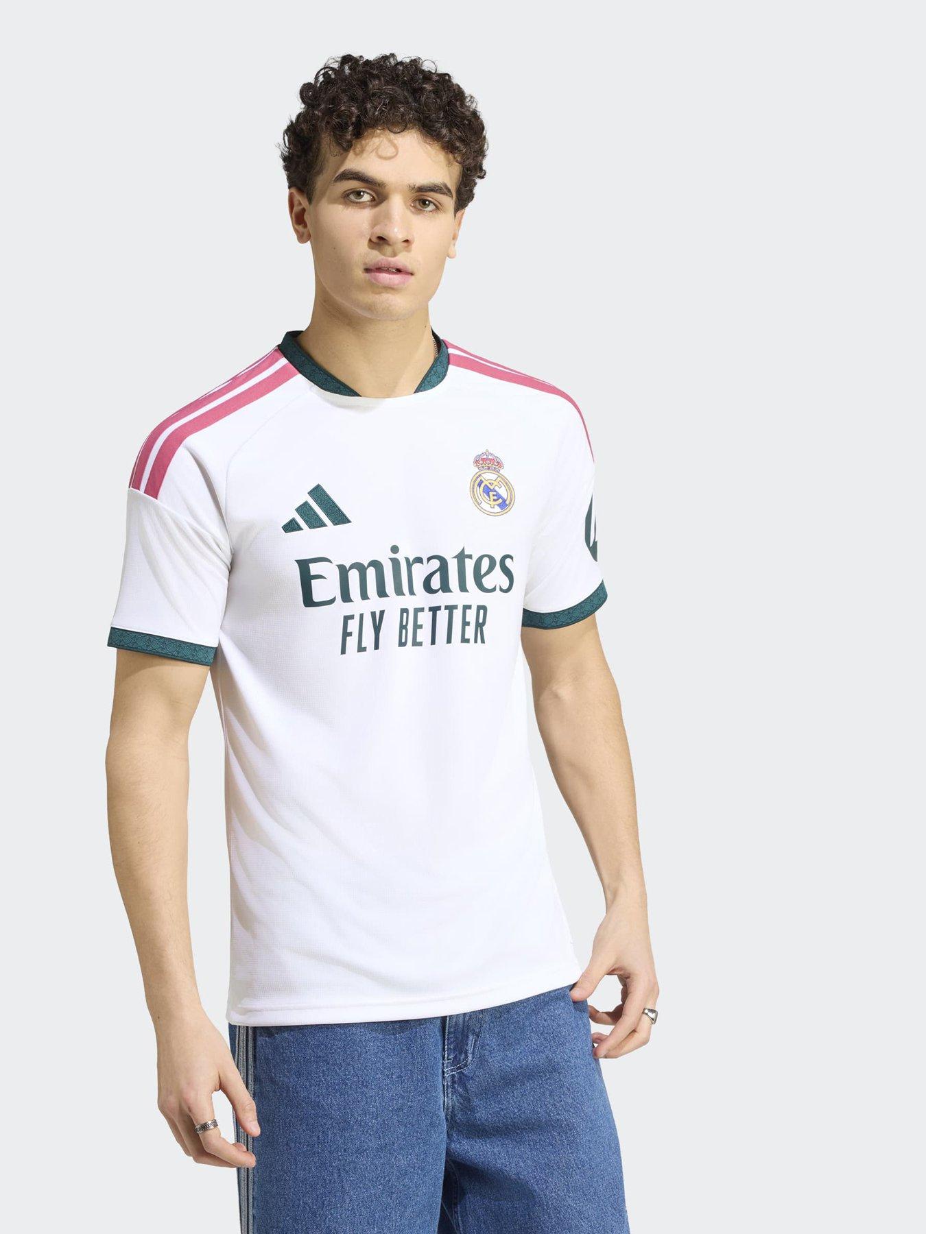 adidas Mens Real Madrid 26/27 Home Stadium Replica Shirt, White, Size M, Men