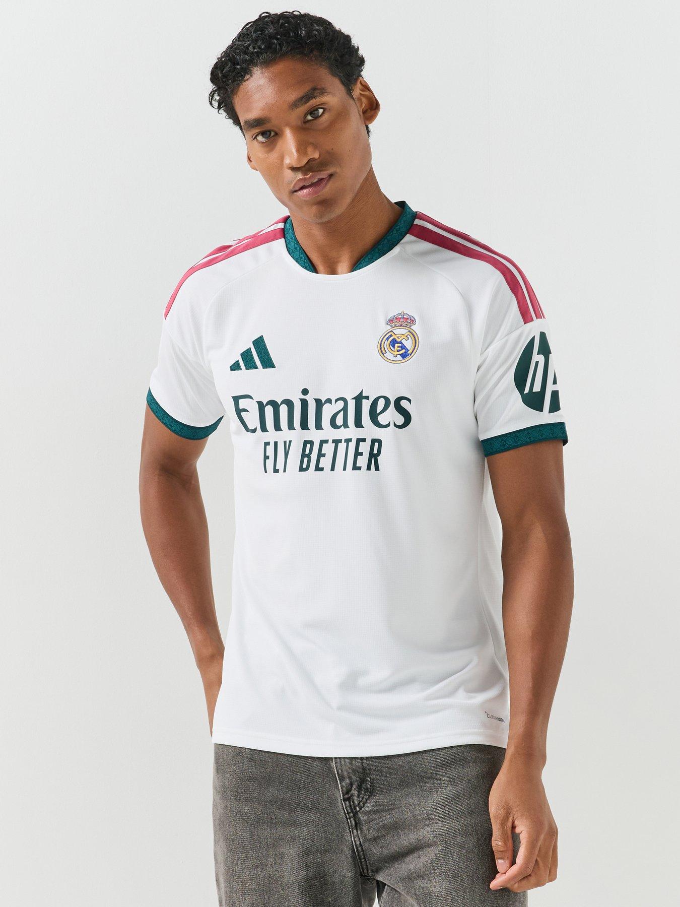 adidas Mens Real Madrid 26/27 Home Stadium Replica Shirt - White