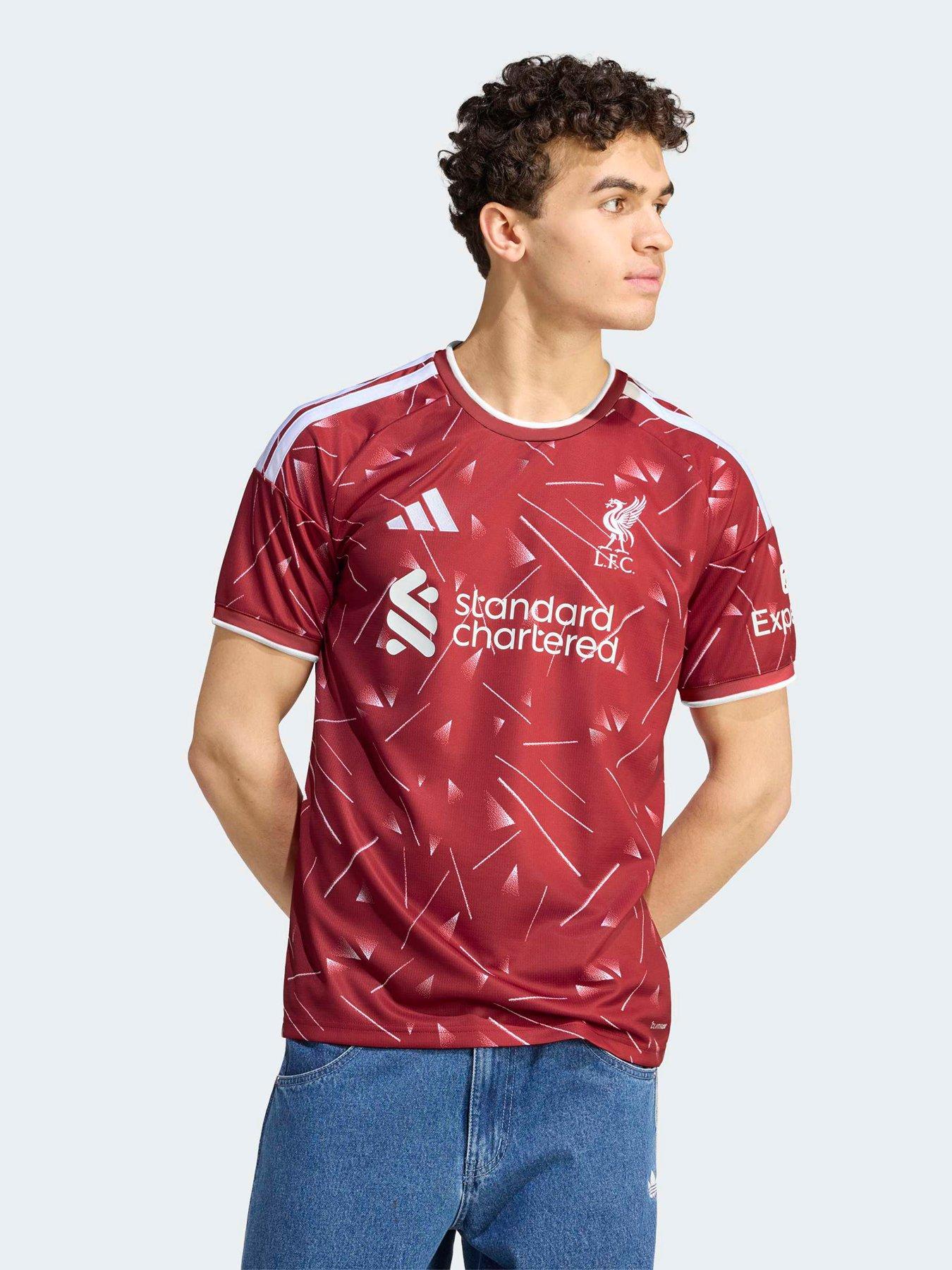 adidas Mens Liverpool Fc 26/27 Home Stadium Replica Shirt, Red, Size 2Xl, Men