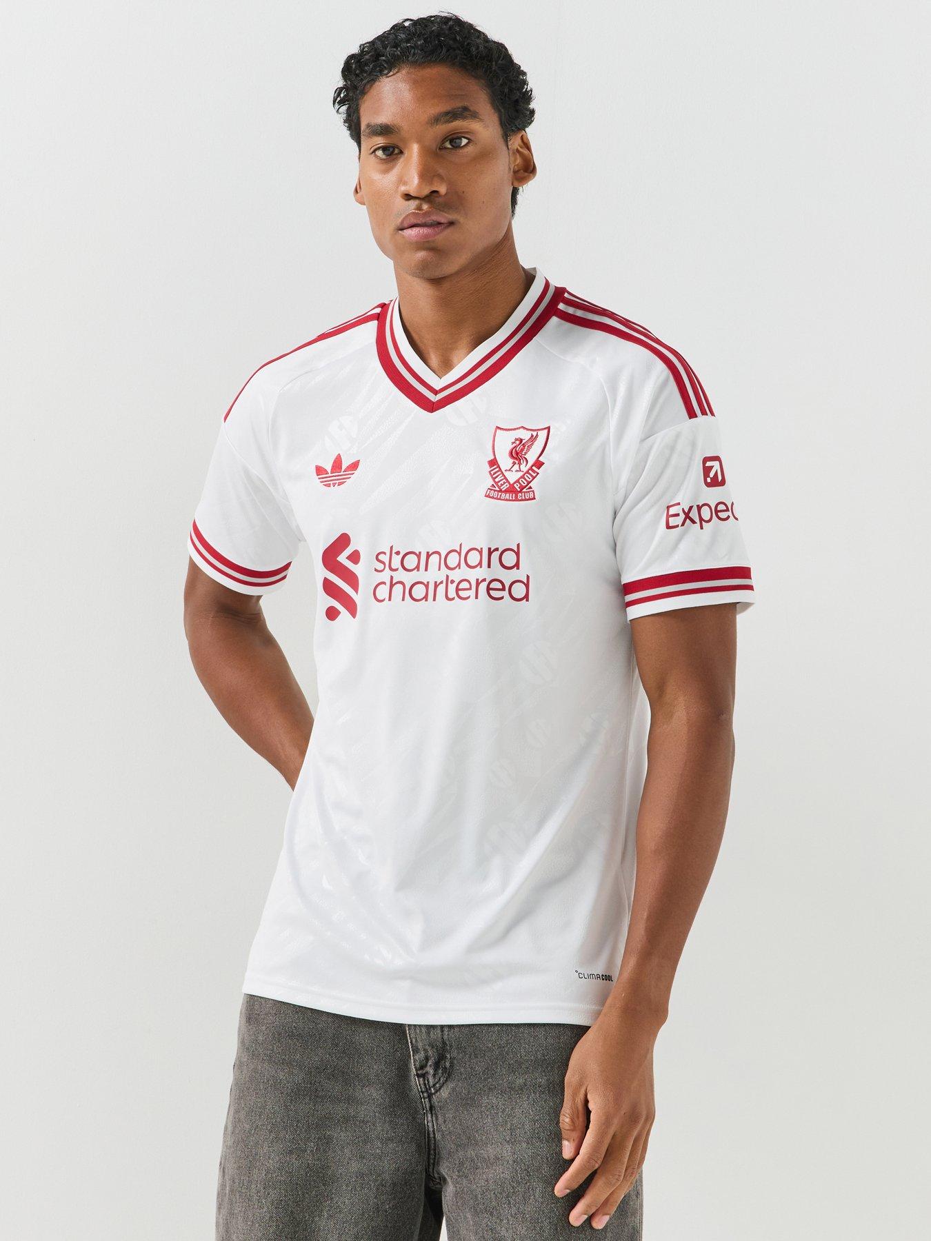 adidas Mens Liverpool Fc 26/27 Away Replica Football Shirt - White