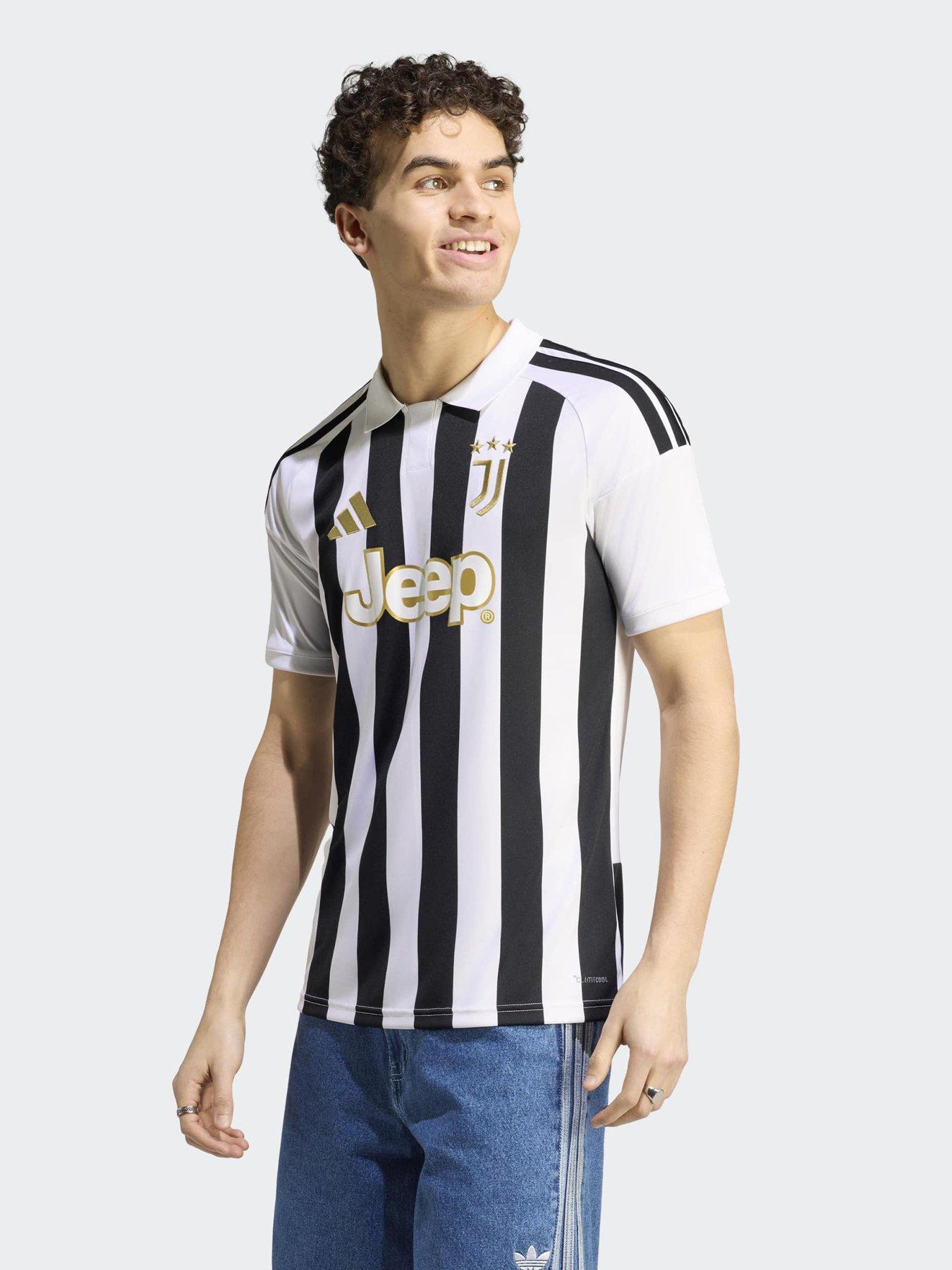 adidas Mens Juventus FC 26/27 Home Stadium Replica Shirt, White, Size 2Xl, Men