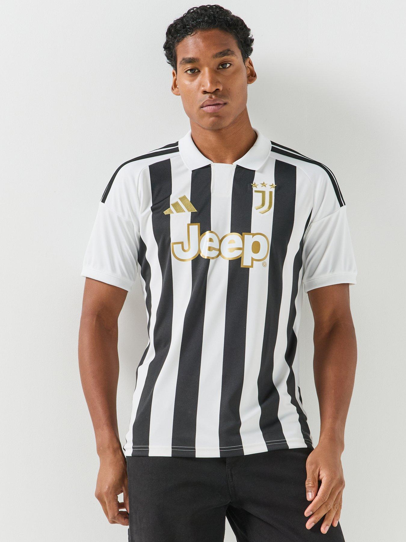 adidas Mens Juventus FC 26/27 Home Stadium Replica Shirt - White
