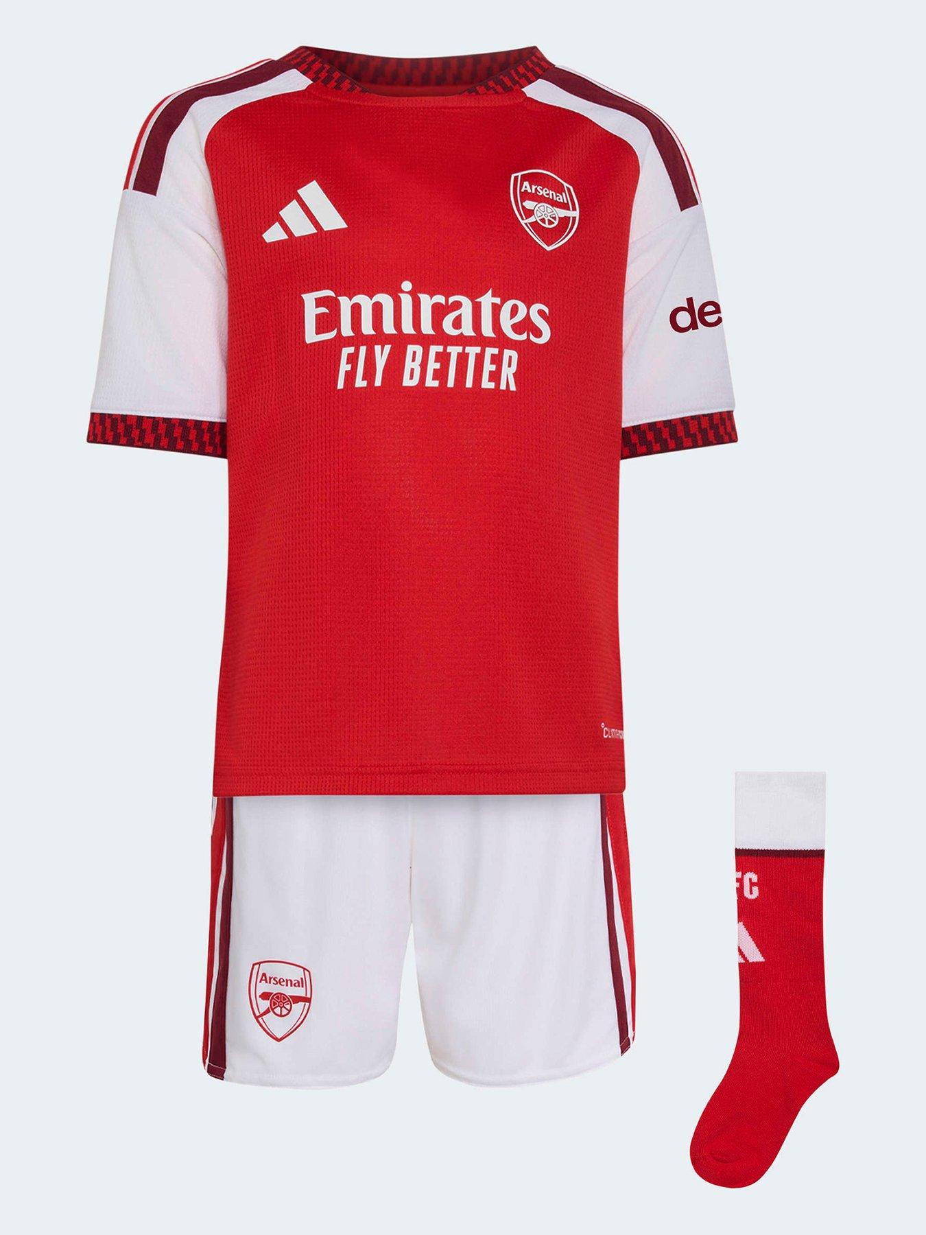 Image 2 of 6 of adidas Junior Arsenal Fc 26/27 Home Mini Kit - Red