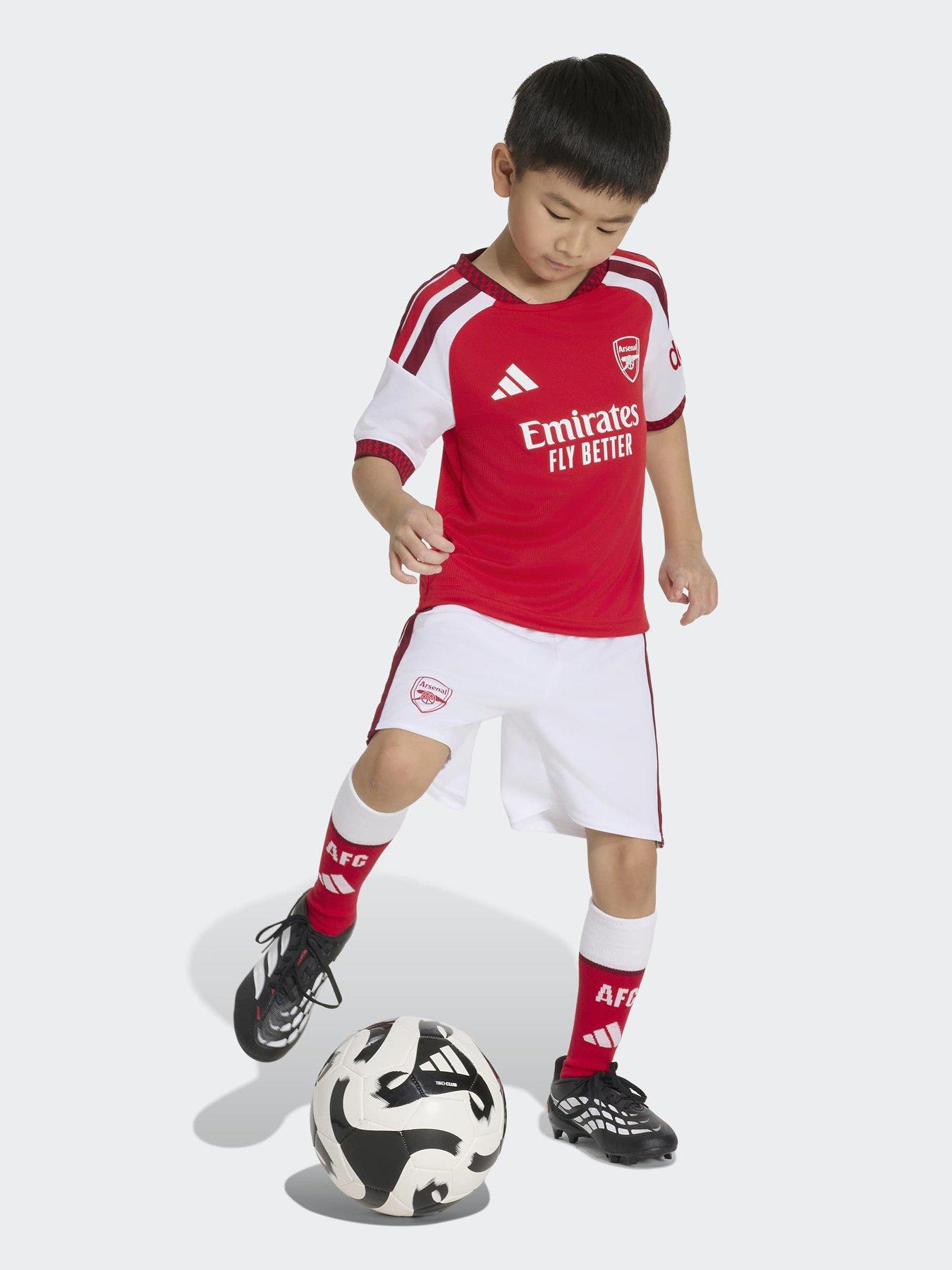 Image 4 of 6 of adidas Junior Arsenal Fc 26/27 Home Mini Kit - Red
