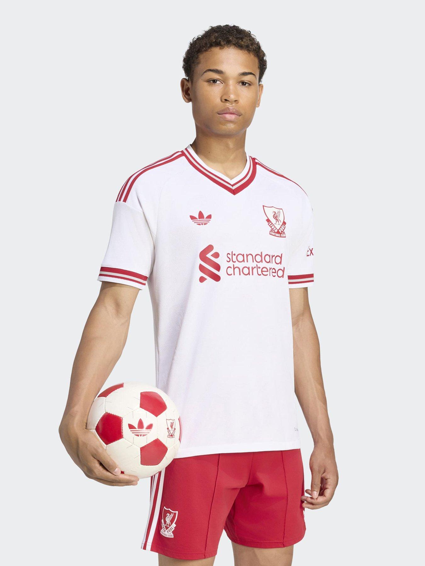 adidas Mens Liverpool Fc 26/27 Away Authentic Replica Shirt, White, Size Xl, Men