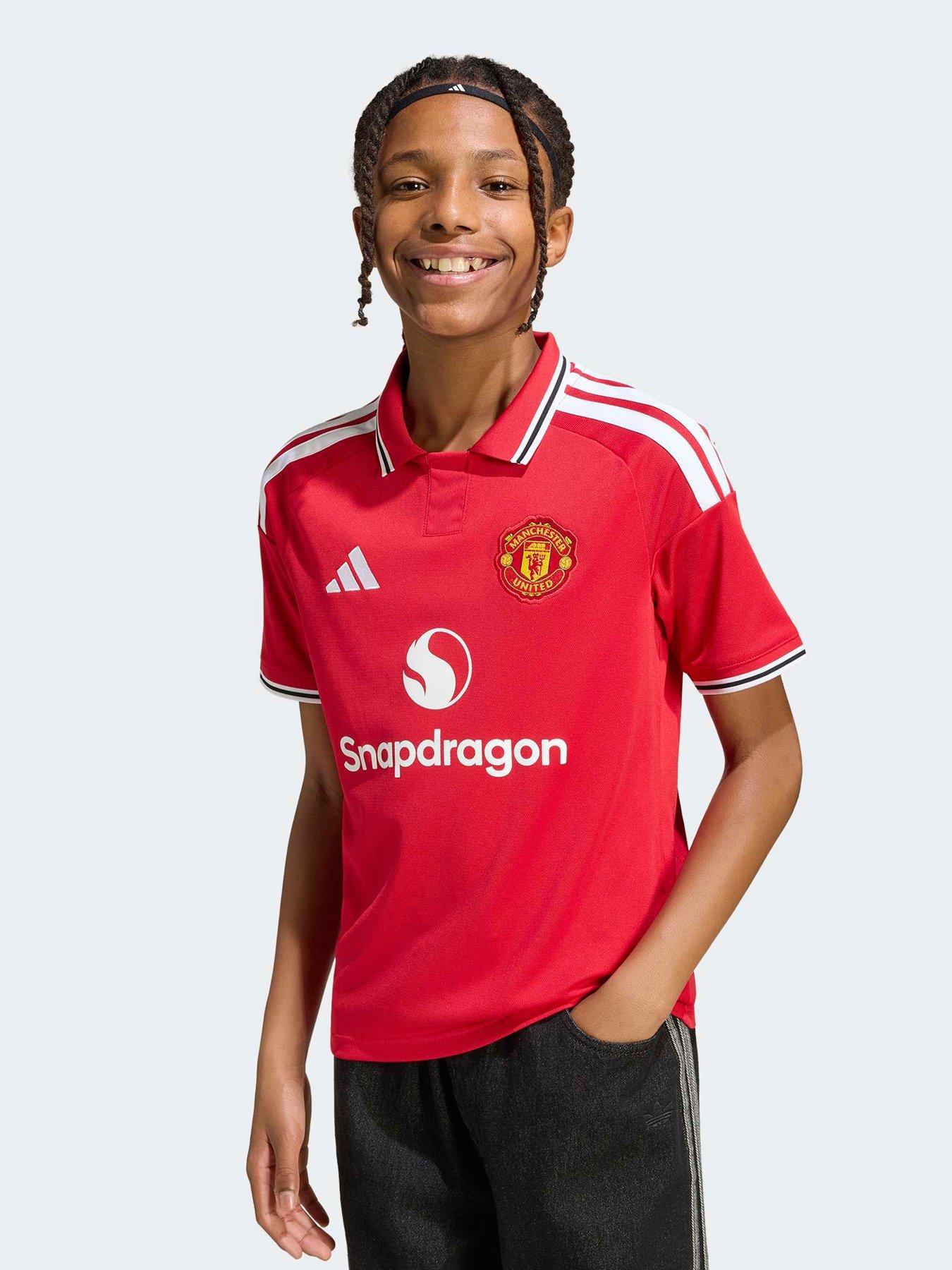 adidas Junior Manchester United 26/27 Home Stadium Replica Shirt