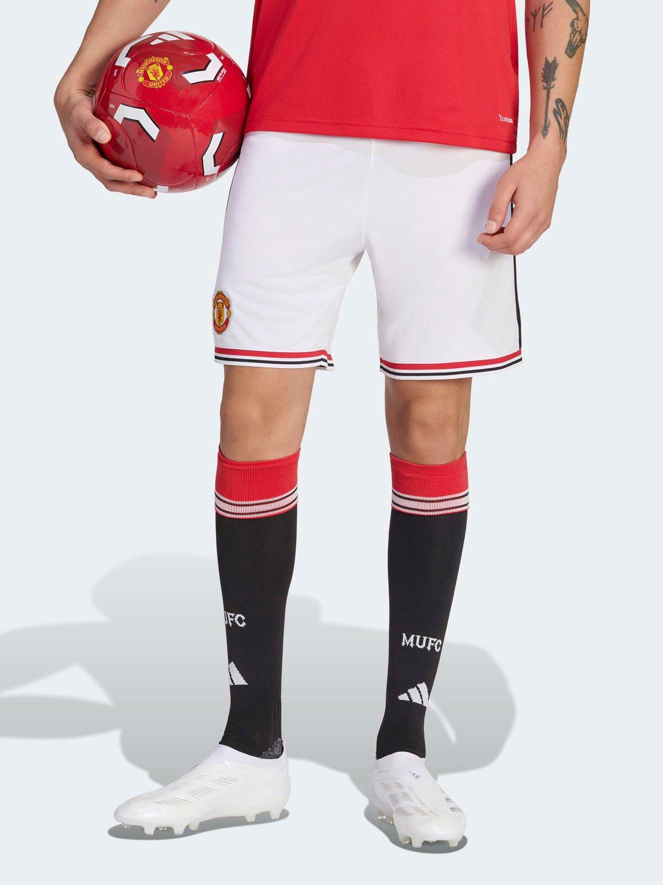 adidas PRE ORDER Mens Manchester United 26/27 Home Shorts - White