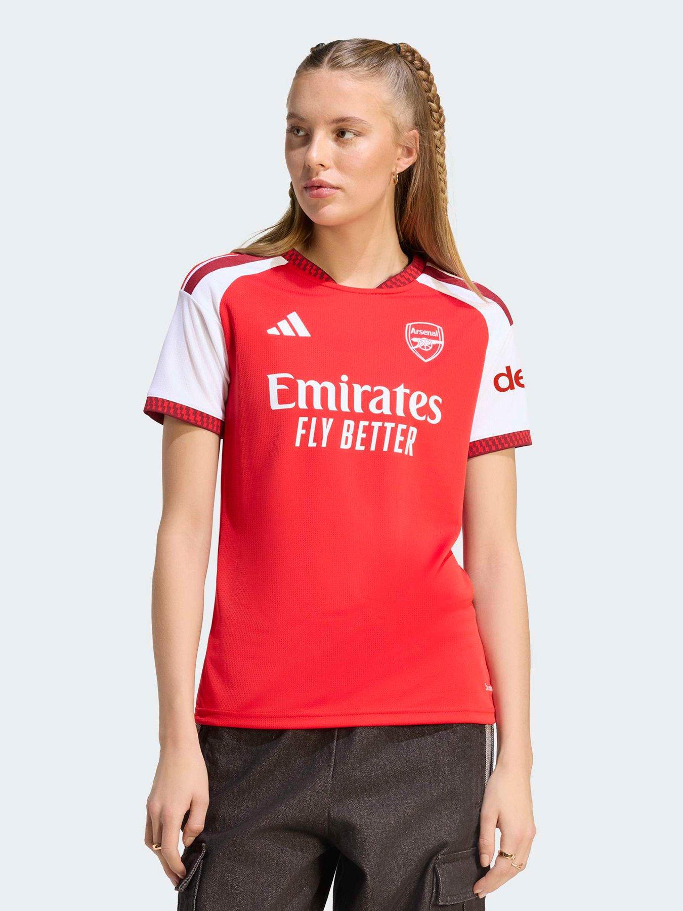 Image 1 of 5 of adidas PRE ORDER&nbsp;Womens Arsenal Fc 26/27 Home Stadium Replica Shirt - Red