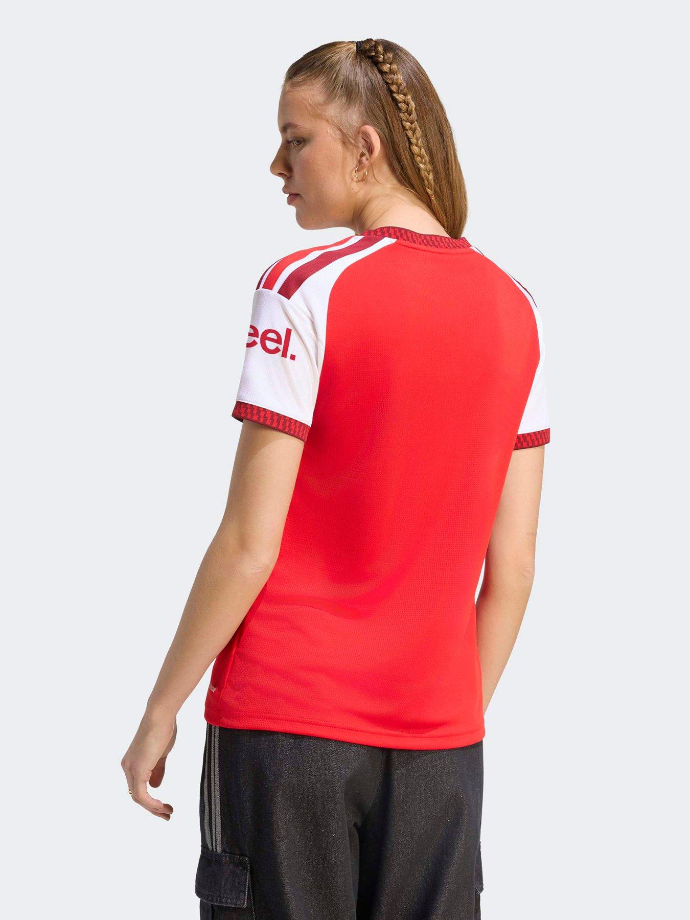 Image 2 of 5 of adidas PRE ORDER&nbsp;Womens Arsenal Fc 26/27 Home Stadium Replica Shirt - Red