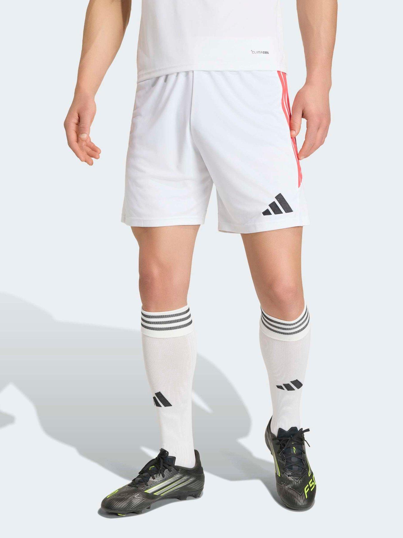 adidas Mens Tiro 26 Football Training Shorts, White/Black/Selure, Size 2Xl, Men