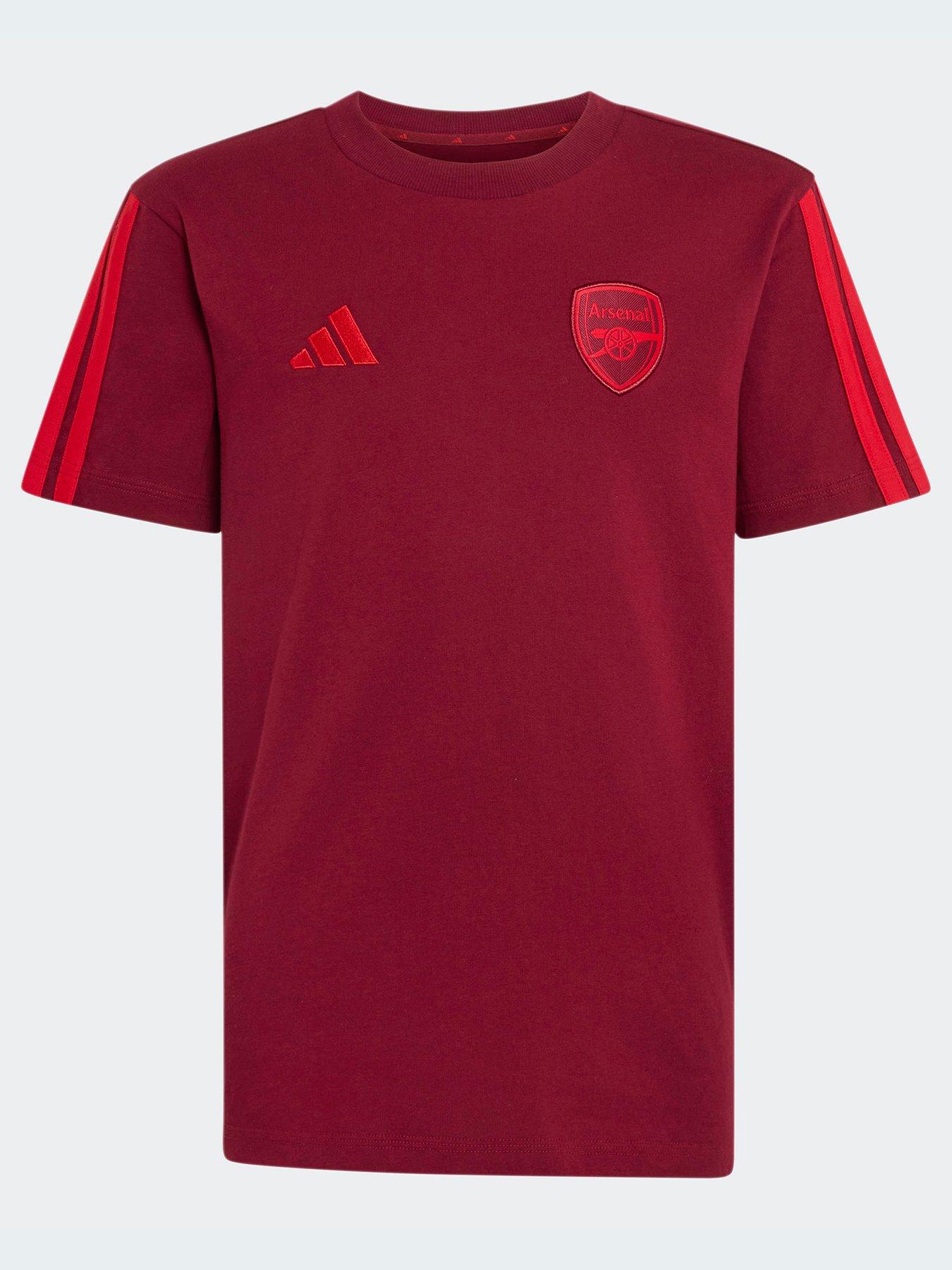 adidas Junior Arsenal FC DNA T-Shirt - Burgundy