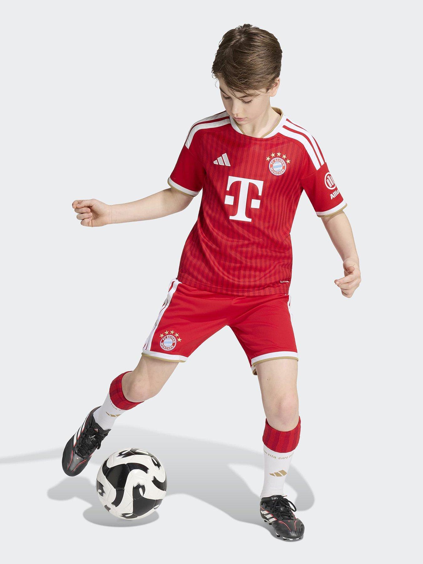 Image 5 of 6 of adidas Junior Fc Bayern Munich 26/27 Home Stadium Replica Shirt - Red