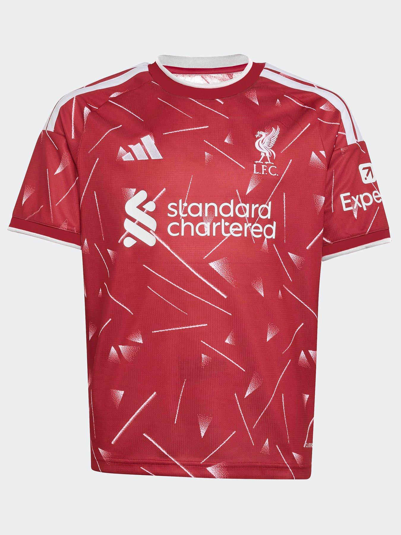 Image 2 of 6 of adidas Junior Liverpool Fc 26/27 Home Stadium Replica Shirt - Red