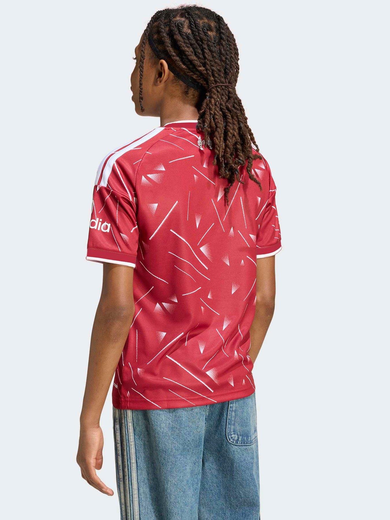 Image 3 of 6 of adidas Junior Liverpool Fc 26/27 Home Stadium Replica Shirt - Red