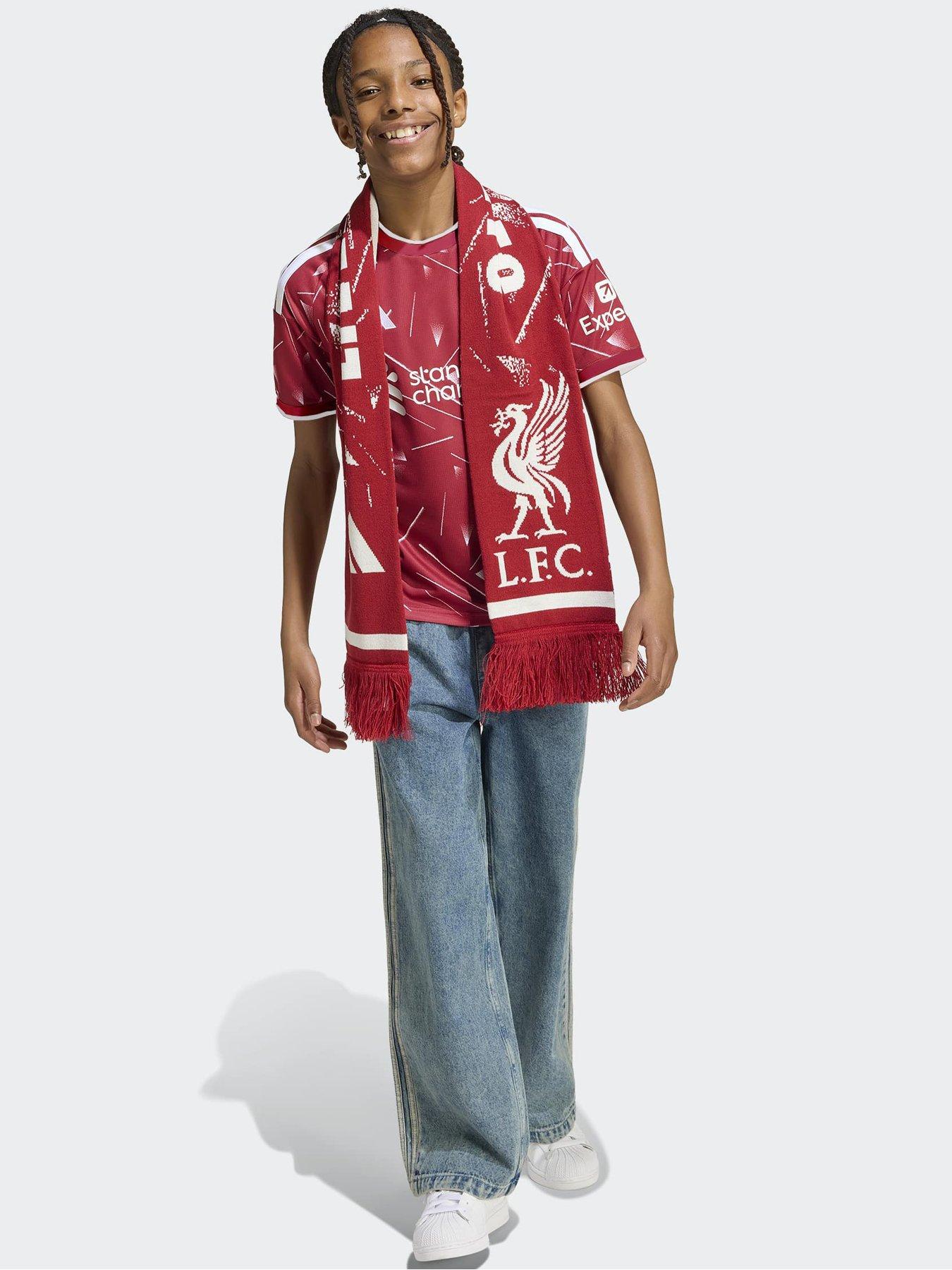 Image 4 of 6 of adidas Junior Liverpool Fc 26/27 Home Stadium Replica Shirt - Red