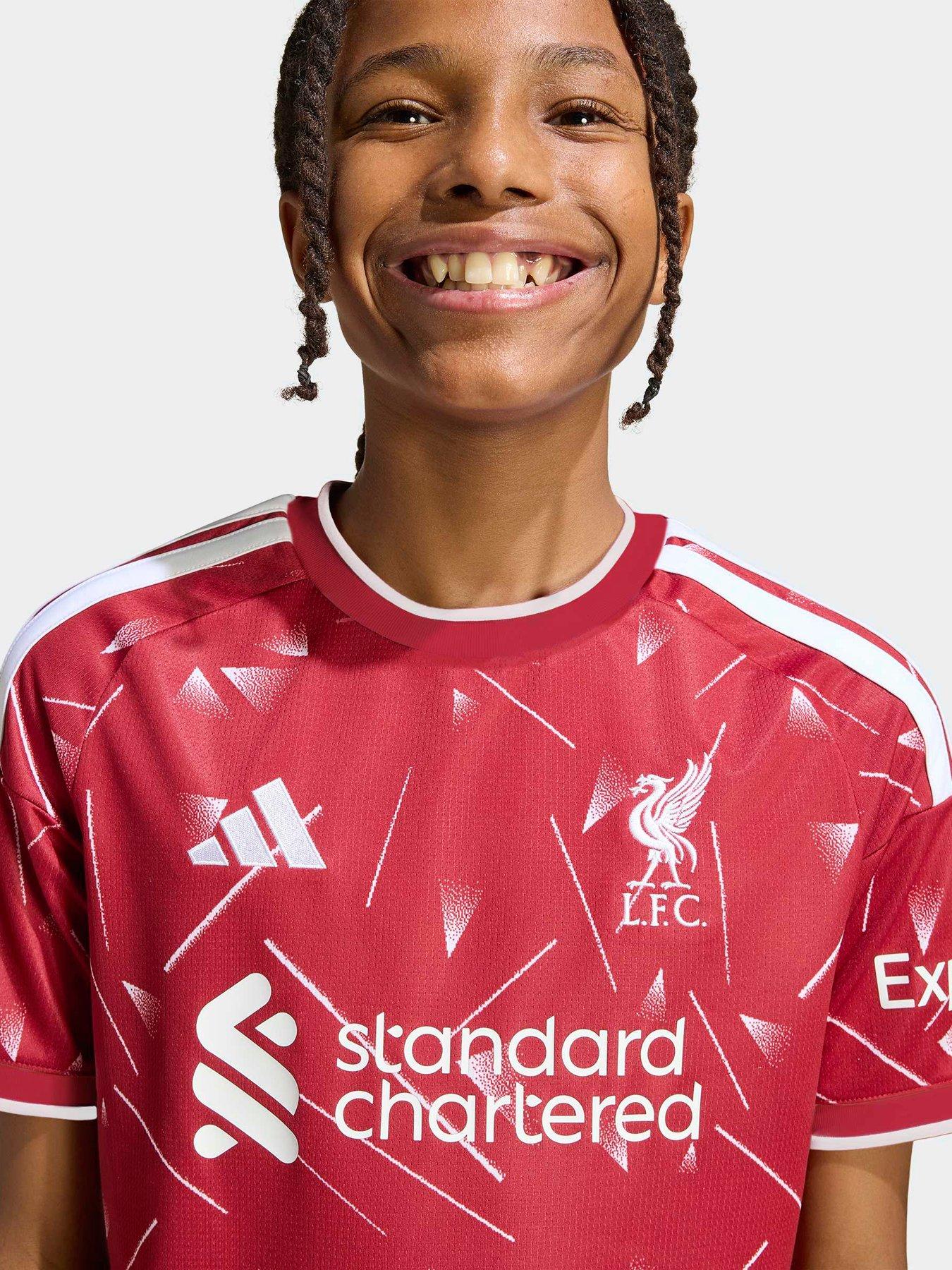 Image 5 of 6 of adidas Junior Liverpool Fc 26/27 Home Stadium Replica Shirt - Red