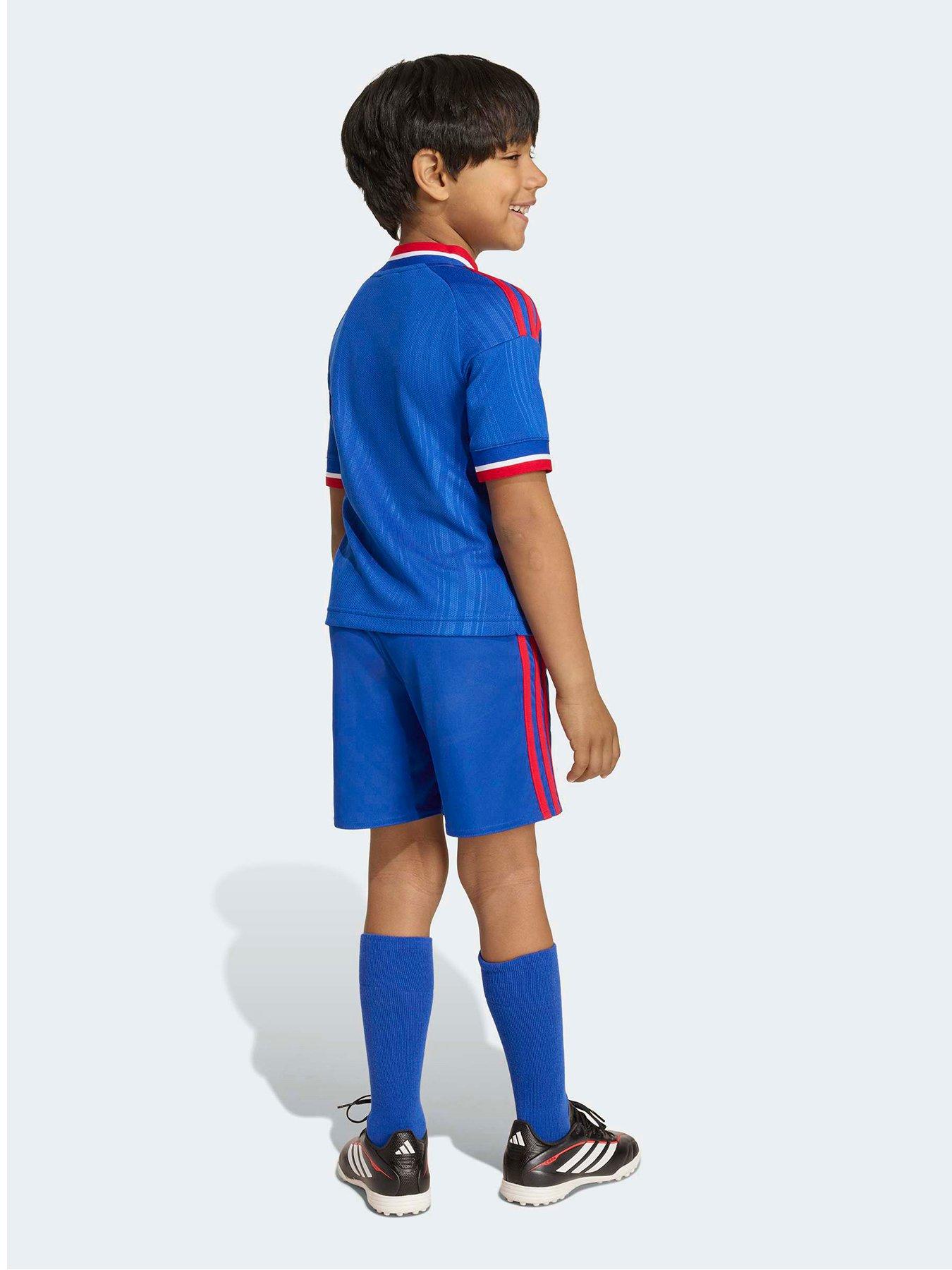 Image 3 of 4 of adidas Junior Manchester United 26/27 Away Mini Kit - Blue