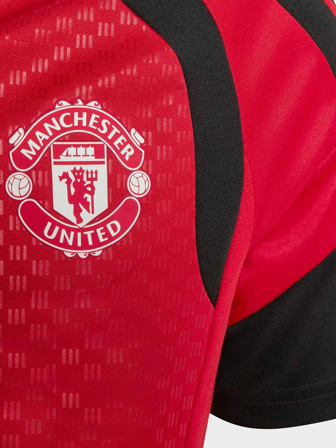 Image 3 of 5 of adidas Junior Manchester United 26/27 Training Stadium Replica Shirt - Red