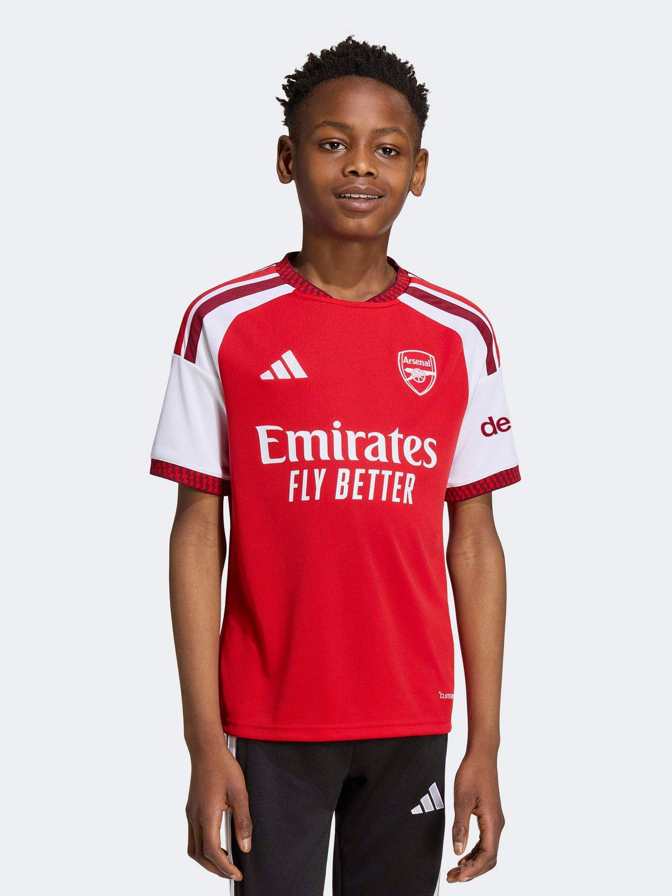 adidas PRE ORDER Junior Arsenal Fc 26/27 Home Stadium Replica Shirt - Red