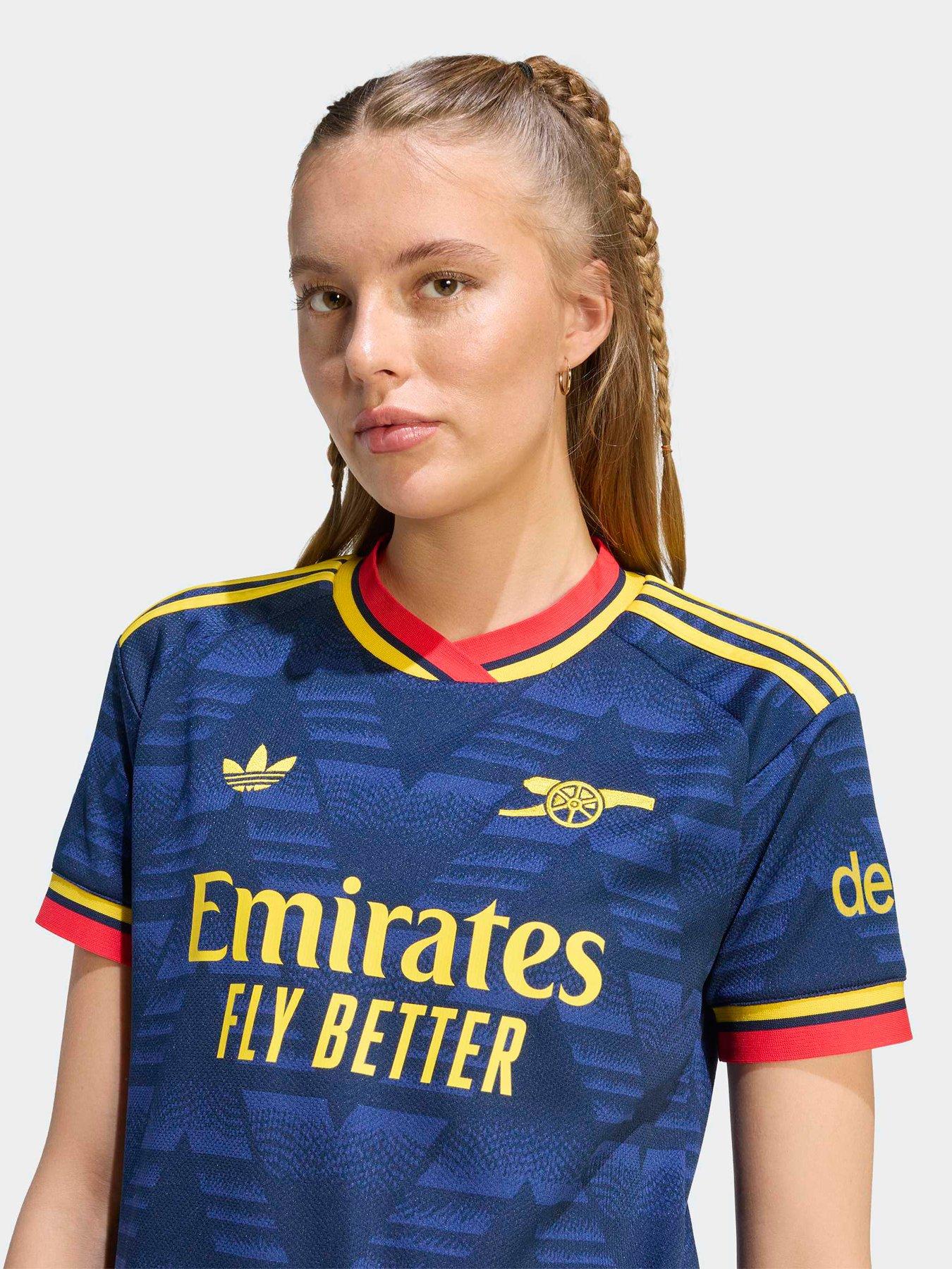 Image 4 of 5 of adidas Womens Arsenal Fc 26/27 Away Stadium Replica Shirt - Navy