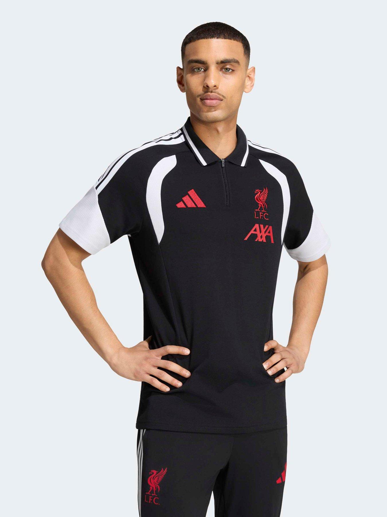Image 1 of 5 of adidas Mens Liverpool FC Training Polo - Black