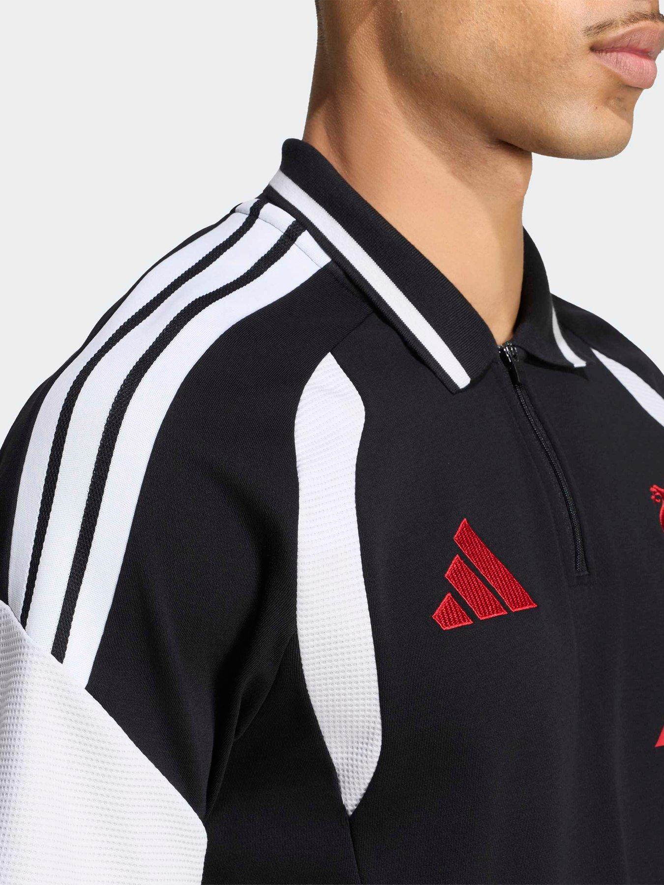 Image 4 of 5 of adidas Mens Liverpool FC Training Polo - Black