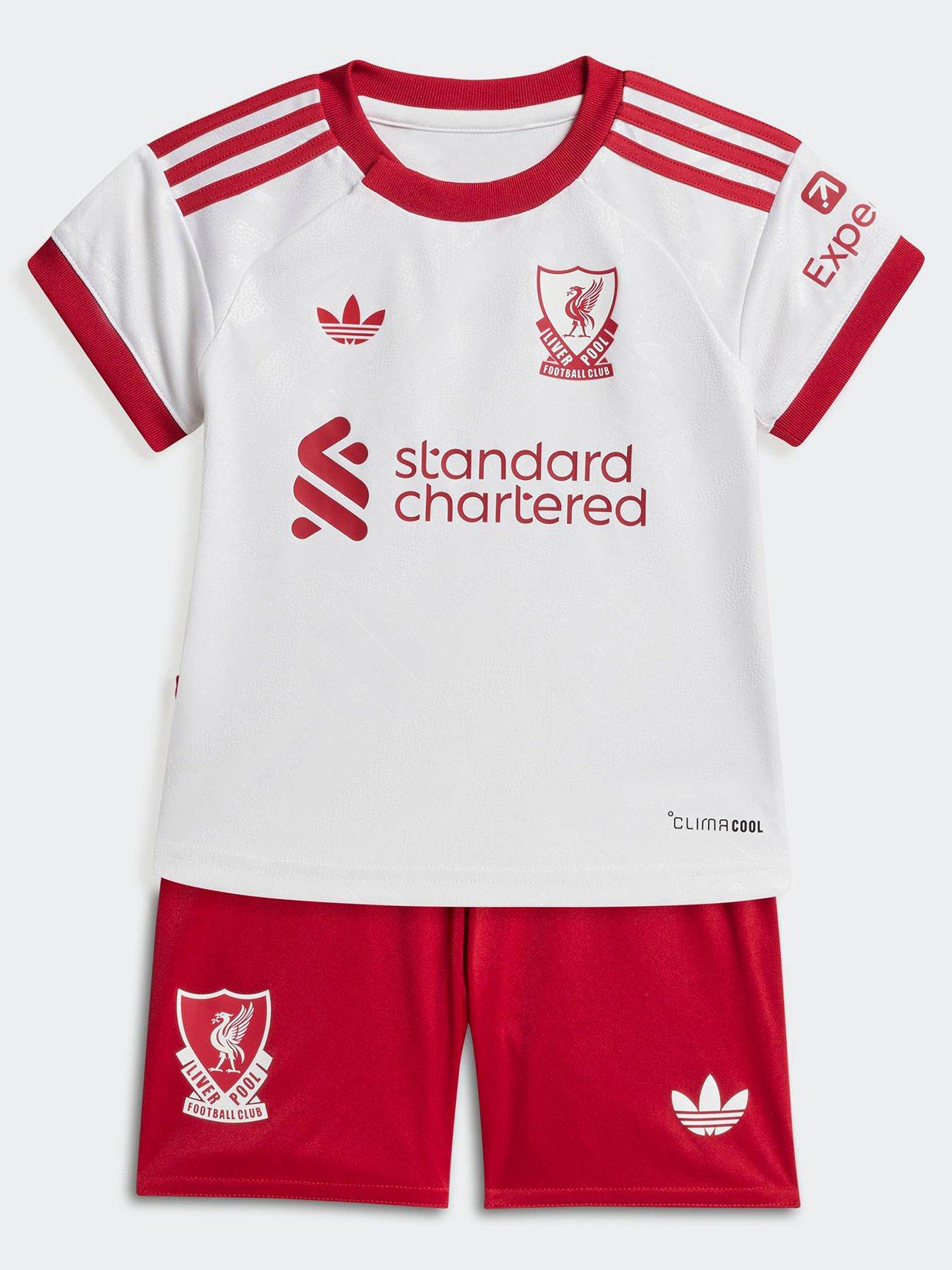Adidas Liverpool Fc 26/27 Away Baby Kit - White