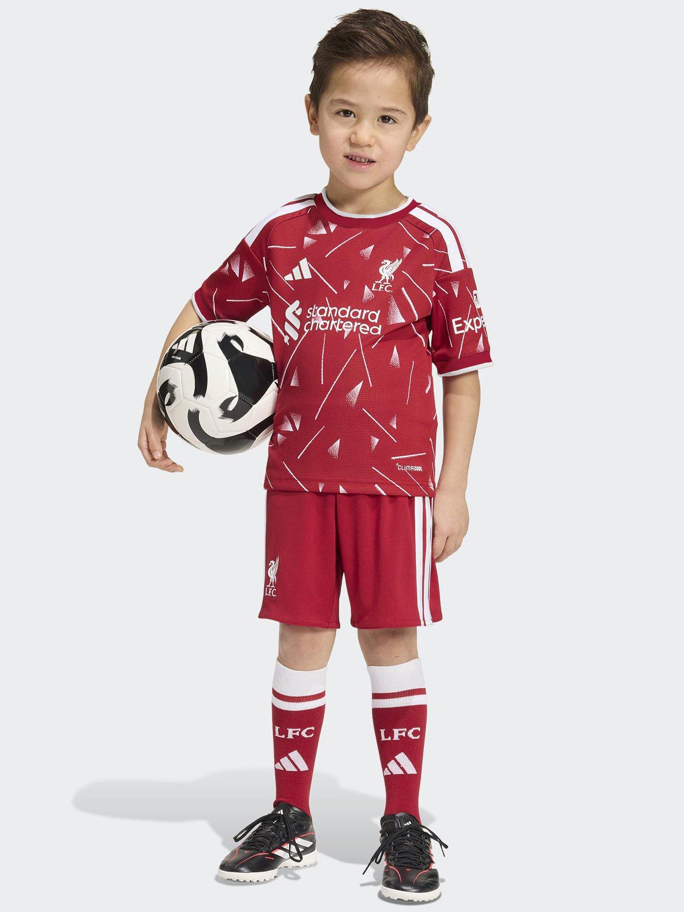 Adidas Junior Liverpool Fc 26/27 Home Mini Kit - Red
