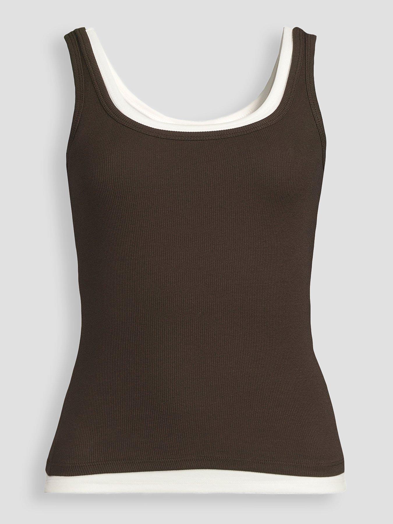 The Very Collection 2 Pack Layered Vest - Multi | Very