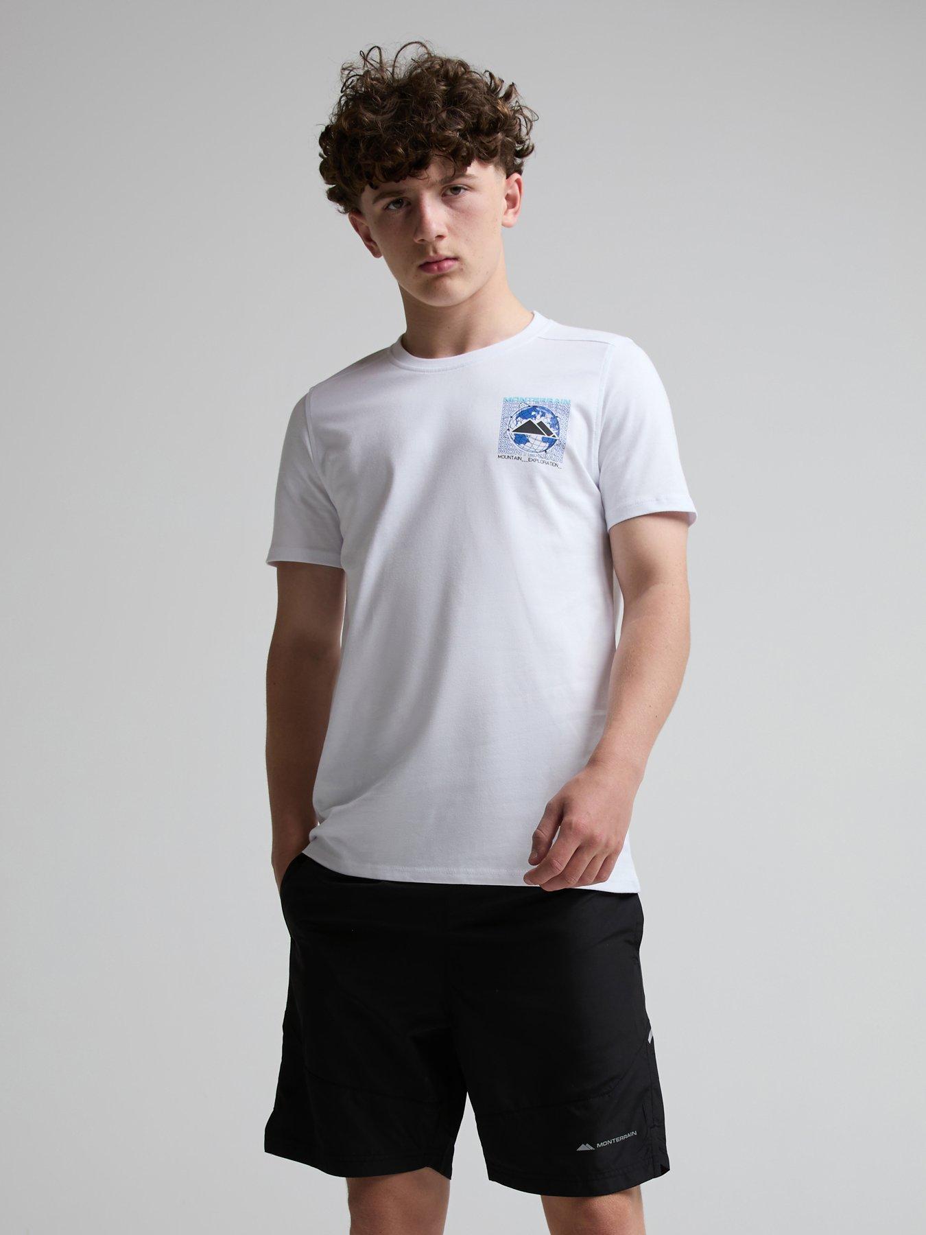 Image 1 of 5 of Monterrain Boys Satellite T-Shirt - White