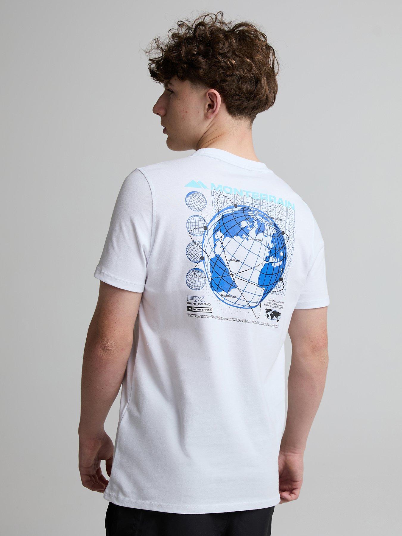 Image 3 of 5 of Monterrain Boys Satellite T-Shirt - White