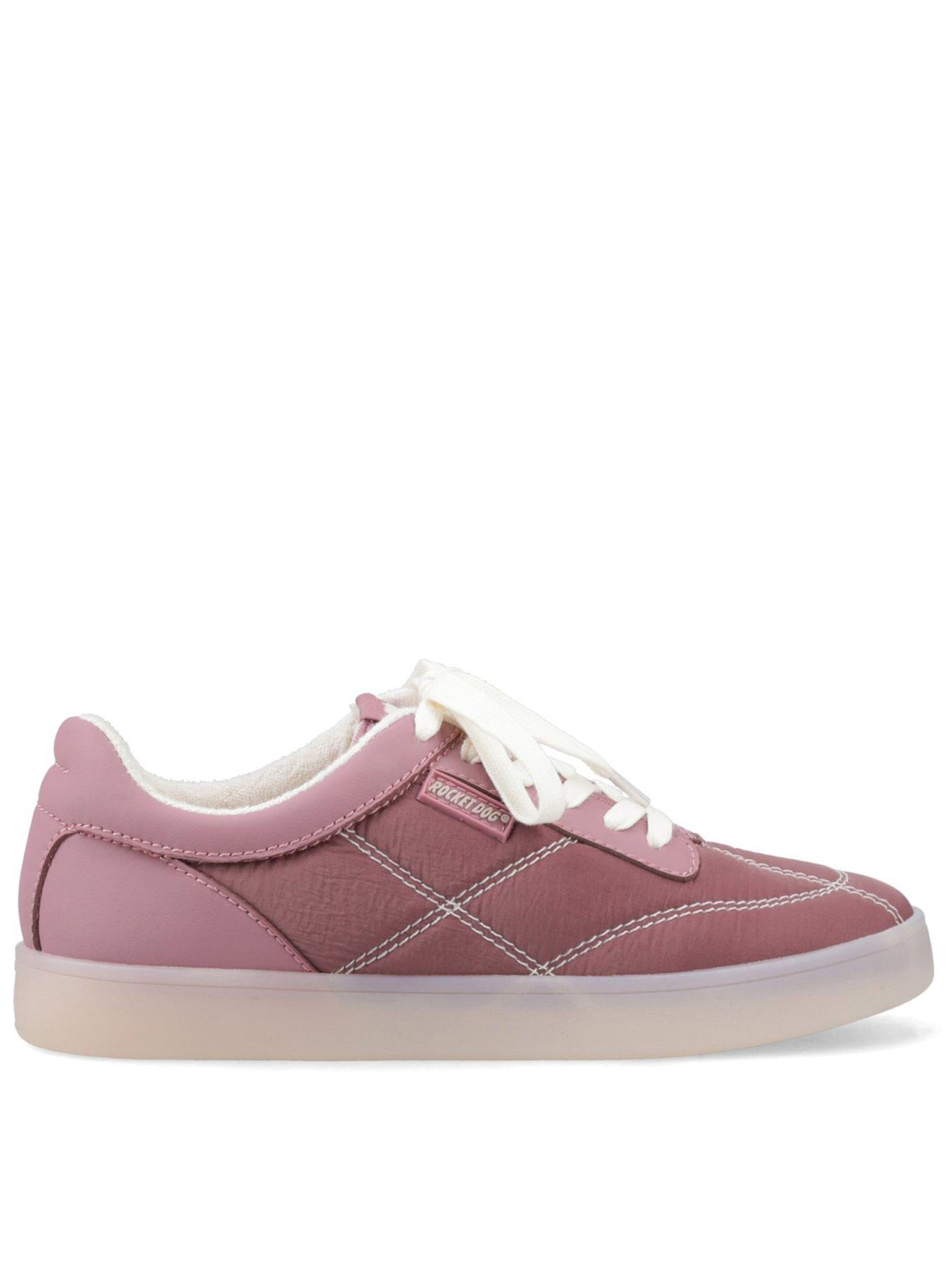 Rocket Dog Kitty Nylon/pu Trainer -mauve